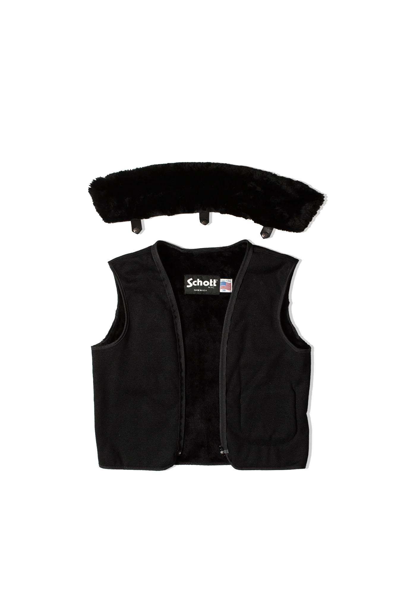 A-2 Naked Cowhide Leather Flight Jacket - Image 7