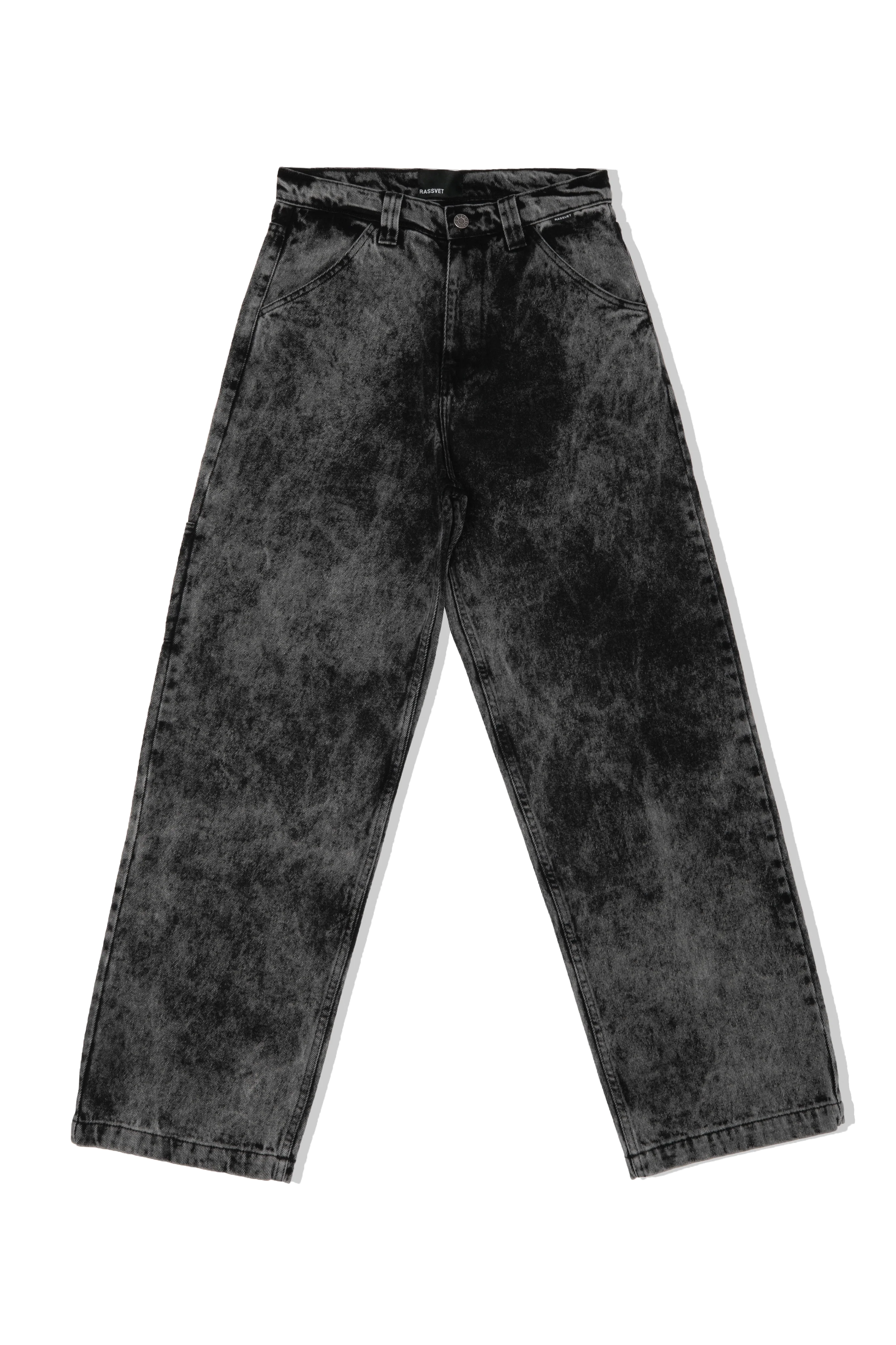 Acid Wash Carpenter Work Denim Pant Woven - Image 6