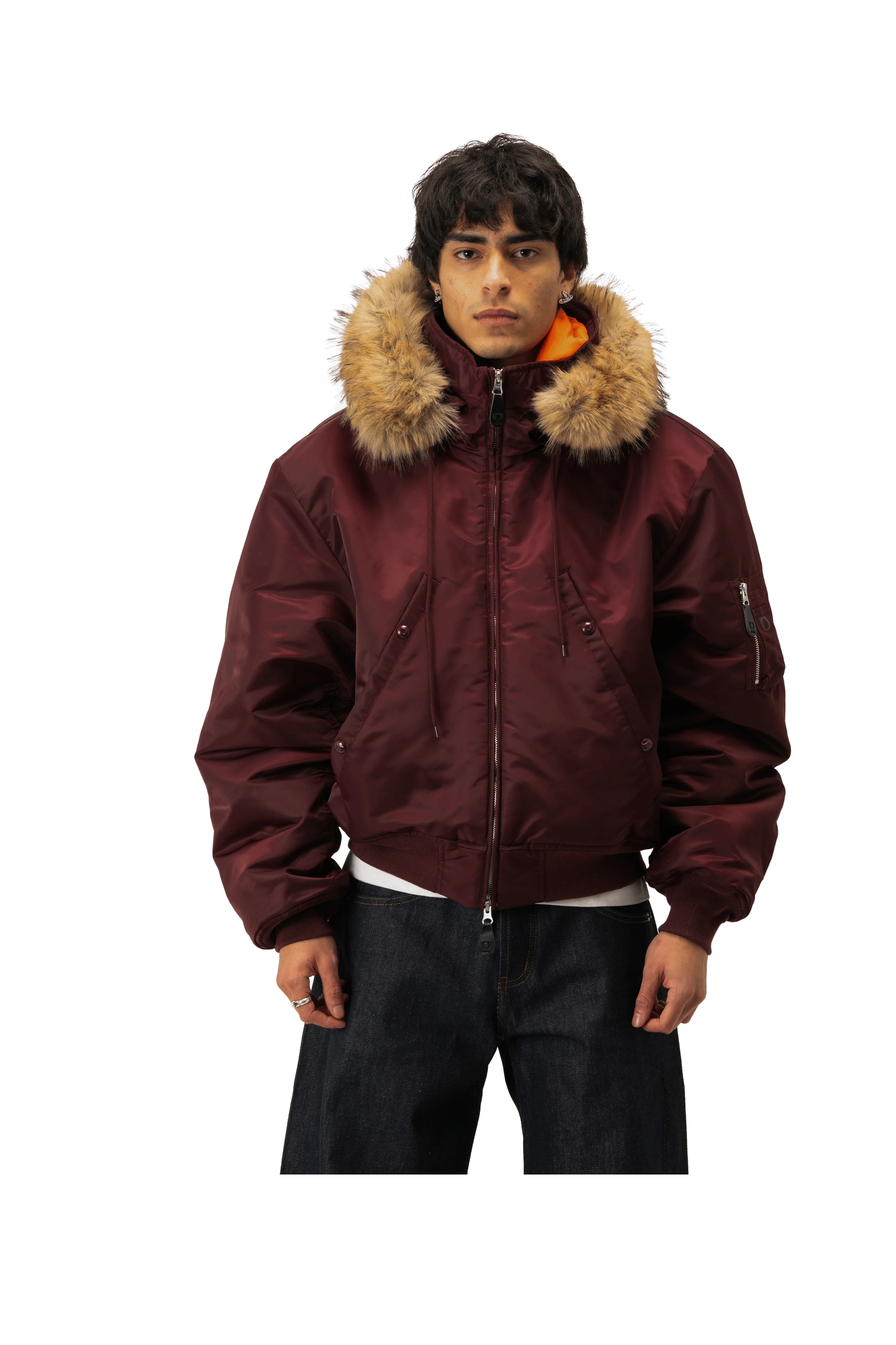 Bomber With Hood - Image 11