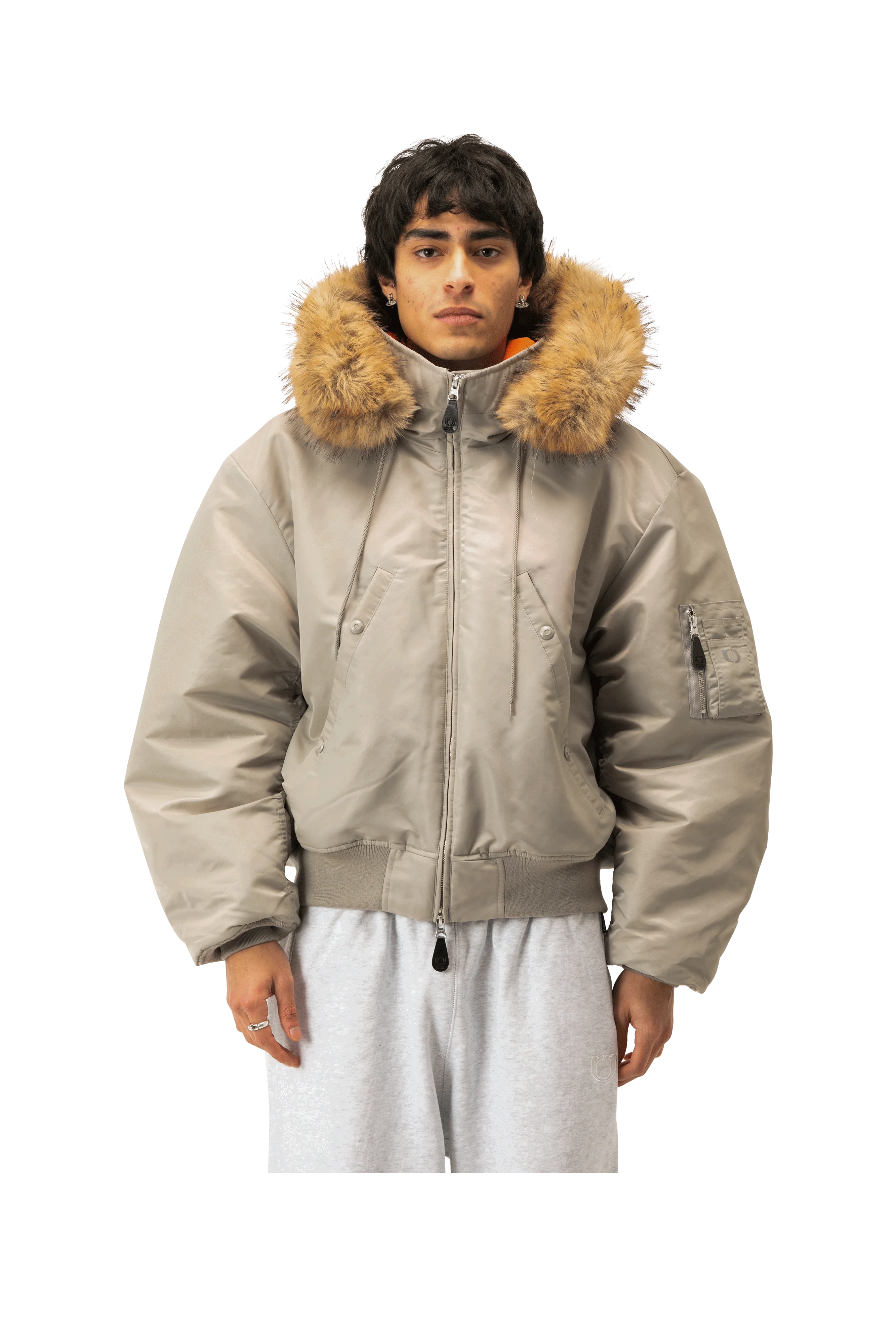 Bomber With Hood - Image 11