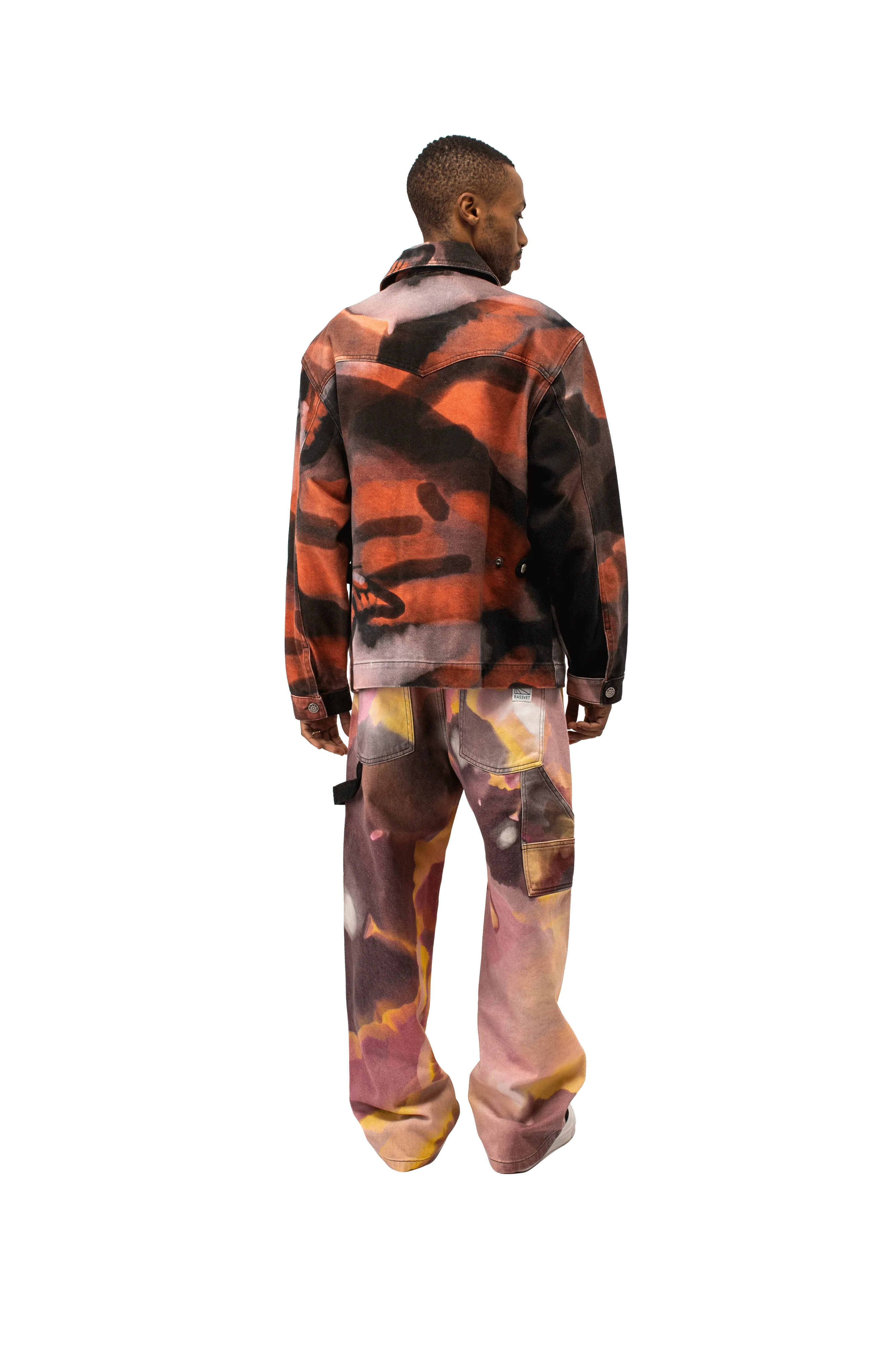 Butterfly All Over Print Jacket Woven - Image 3