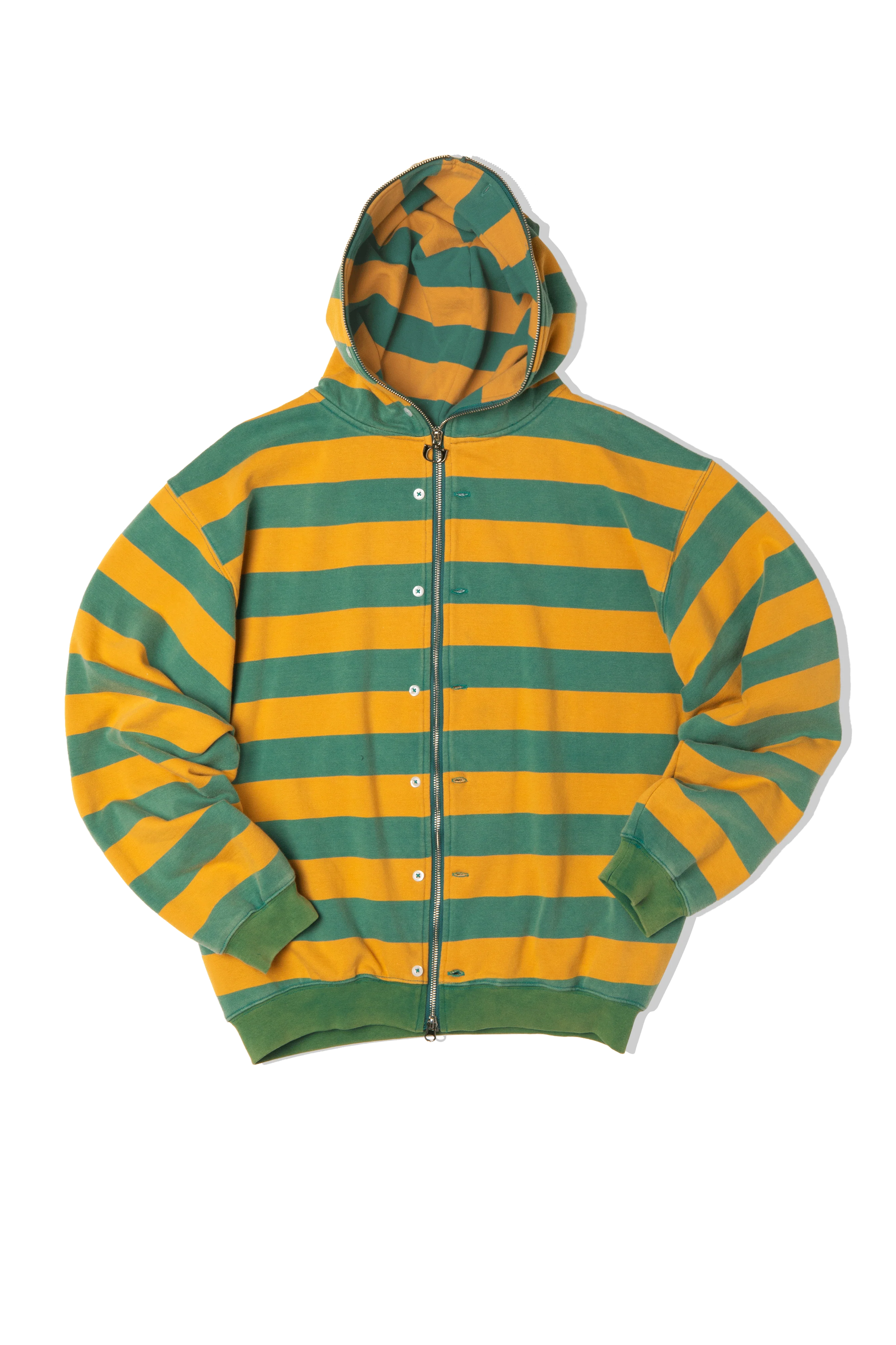 Button Up Zip-Up Sweatshirt. - Image 8