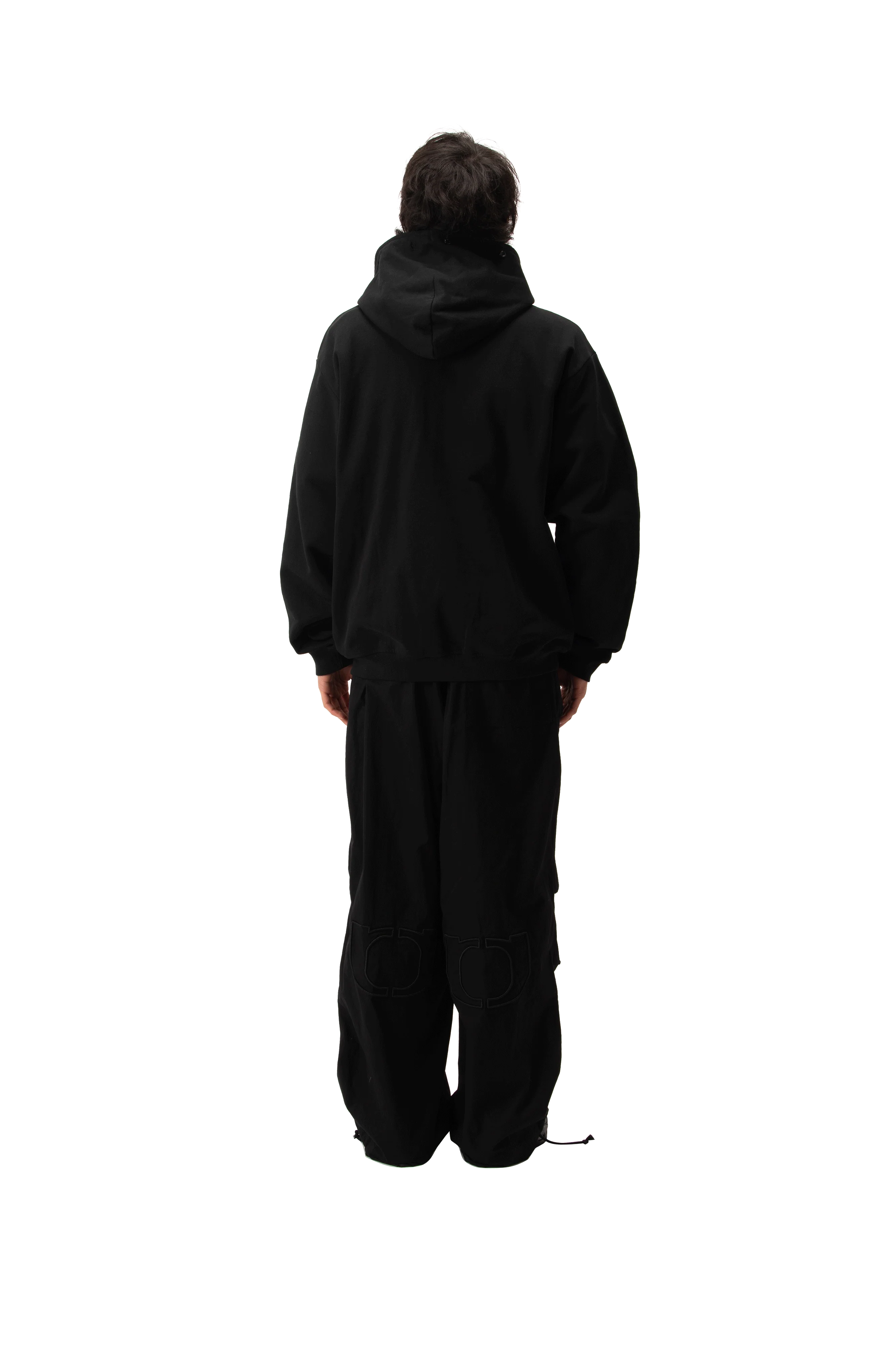 Button Up Zip-Up Sweatshirt. - Image 3