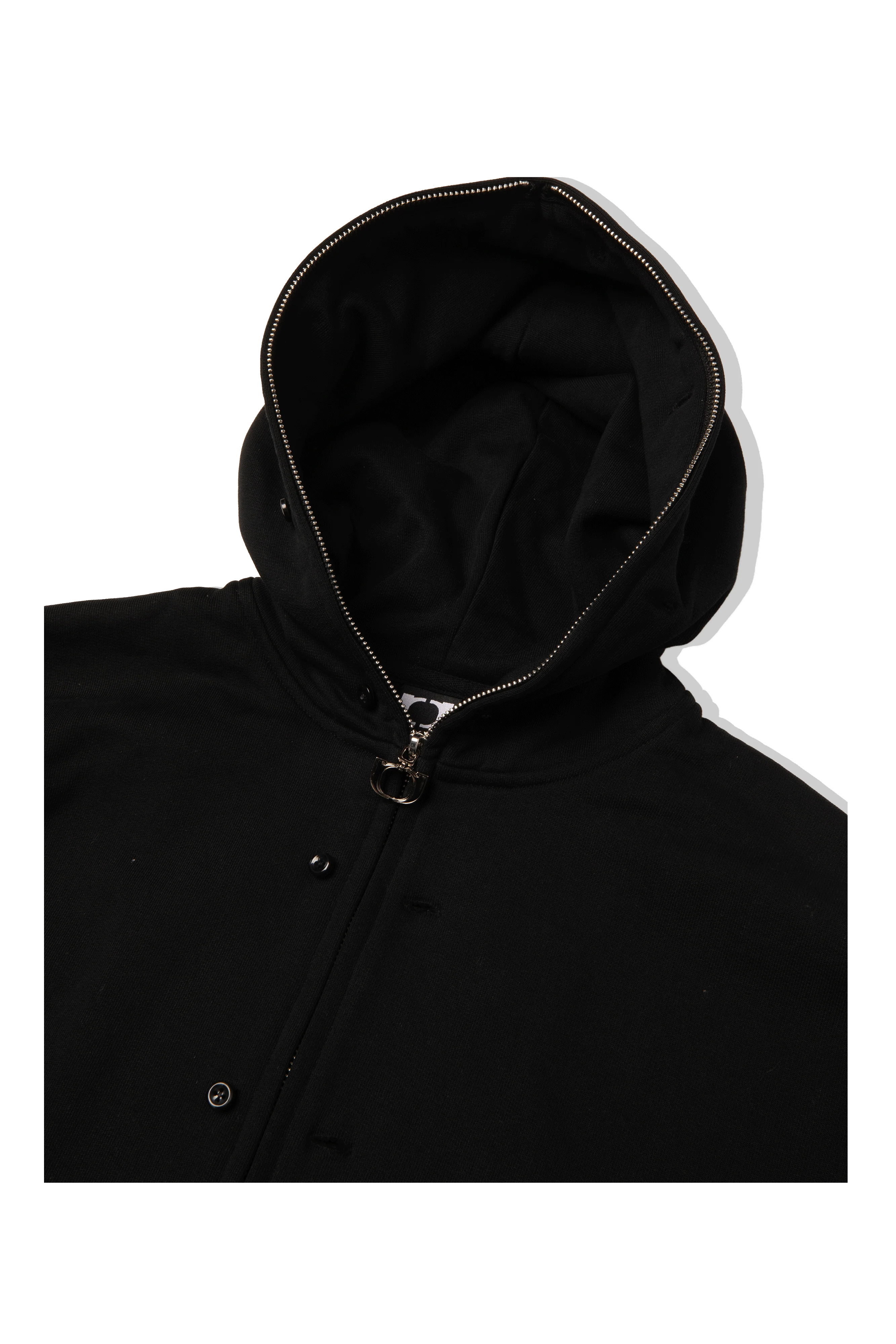 Button Up Zip-Up Sweatshirt. - Image 6