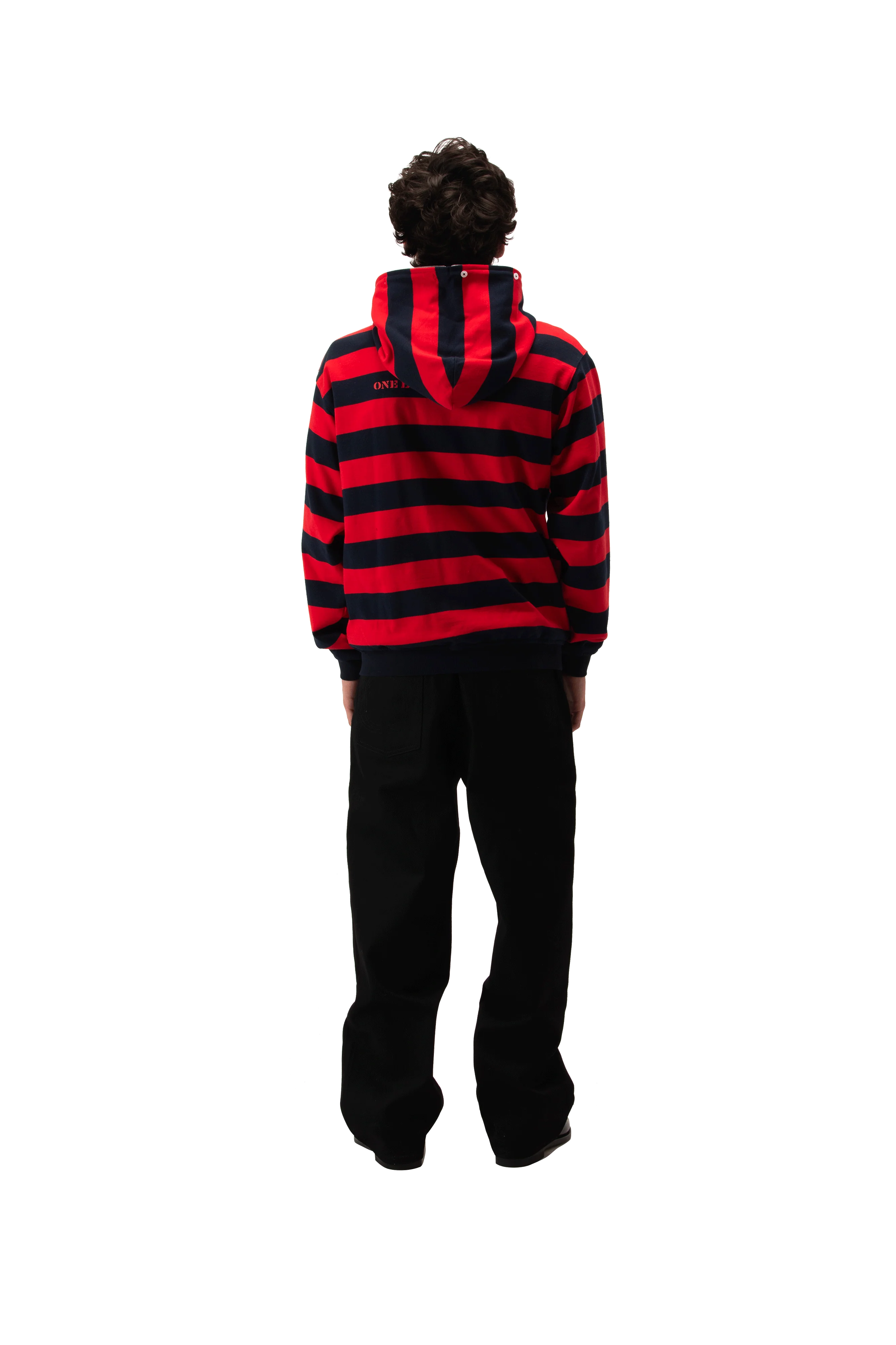 Button Up Zip-Up Sweatshirt - Image 3
