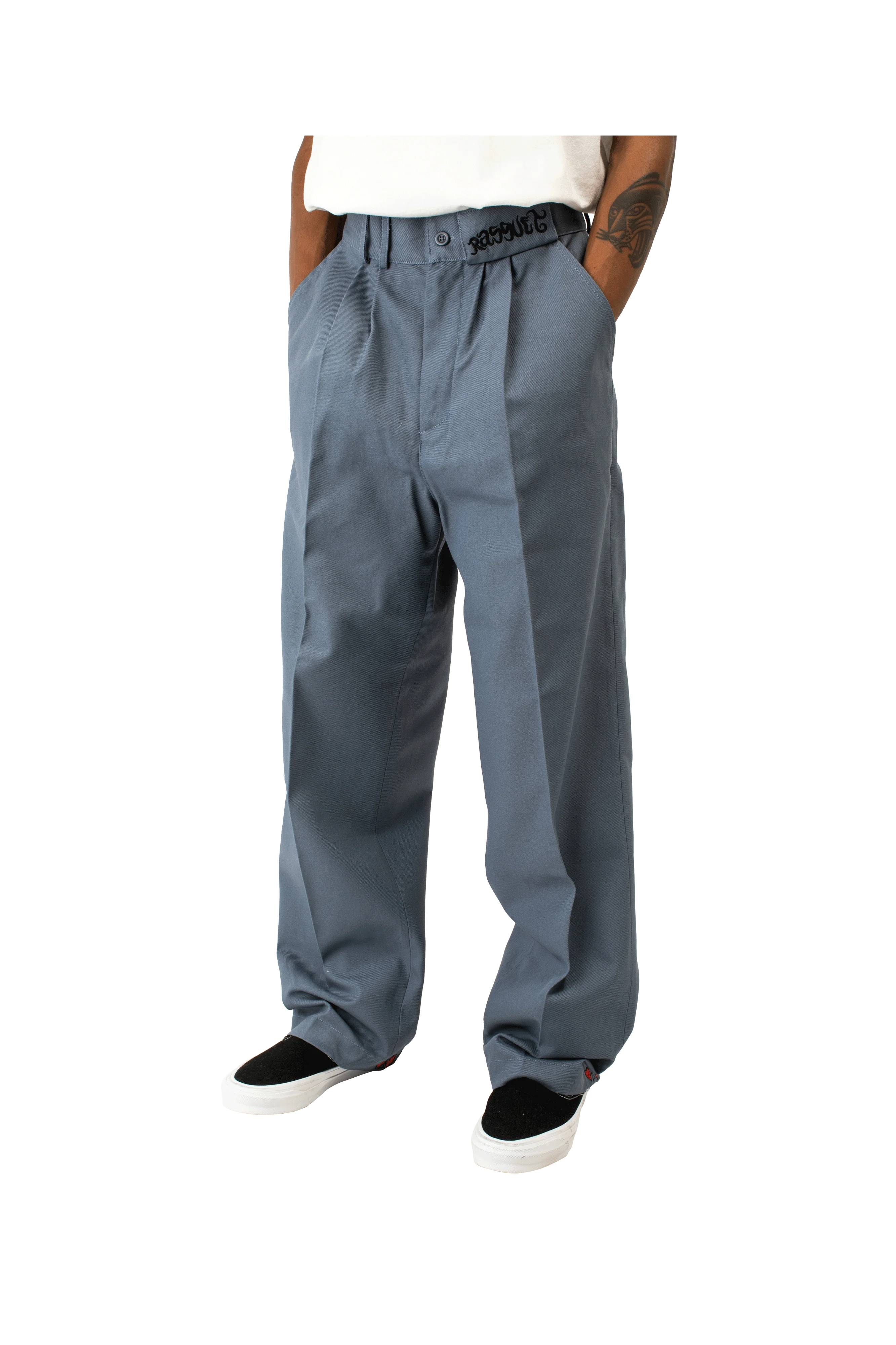 Card Suite Pleated Trouser - Image 4