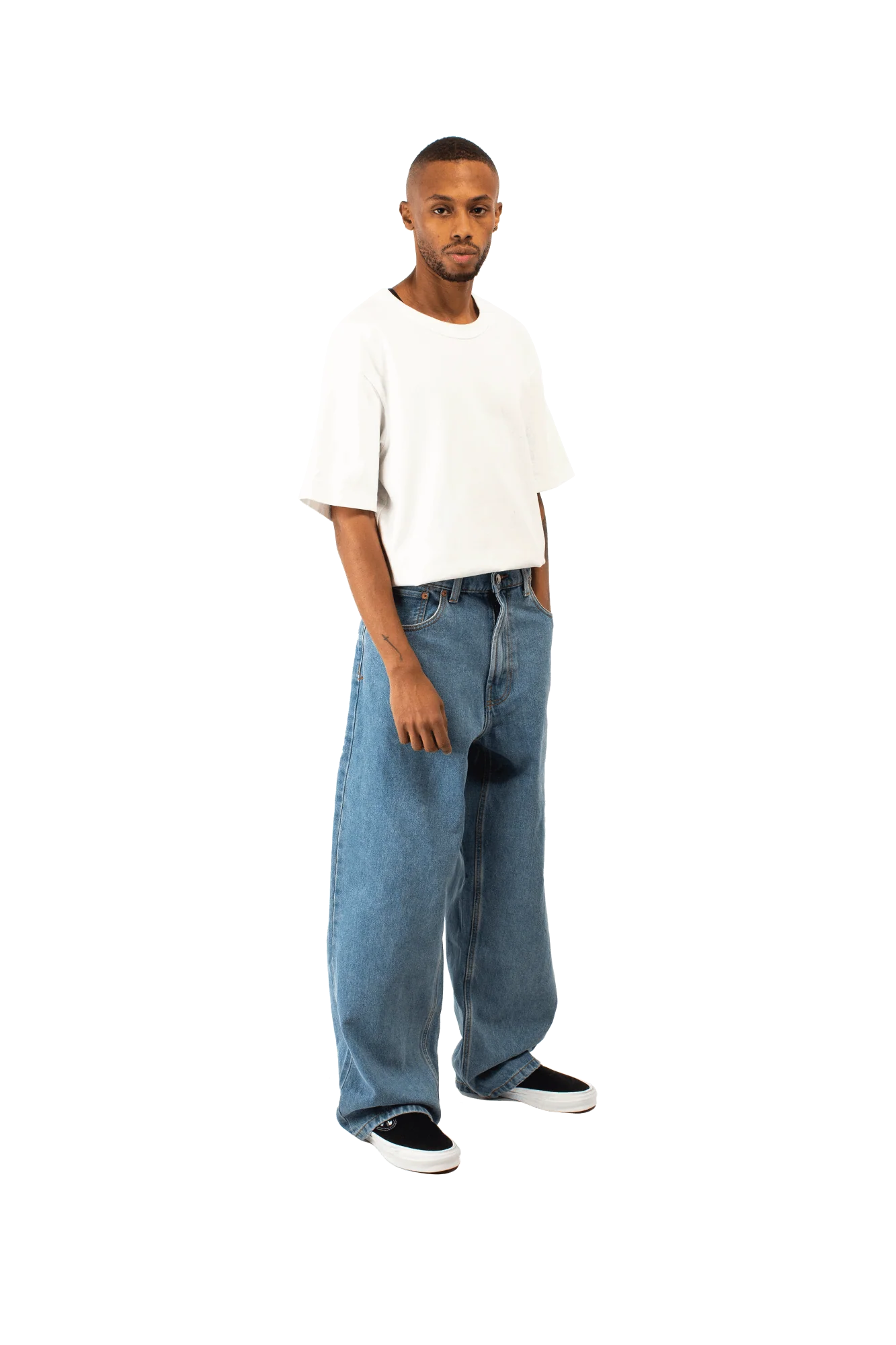 Check-5 Baggy Denim Pant - Image 2