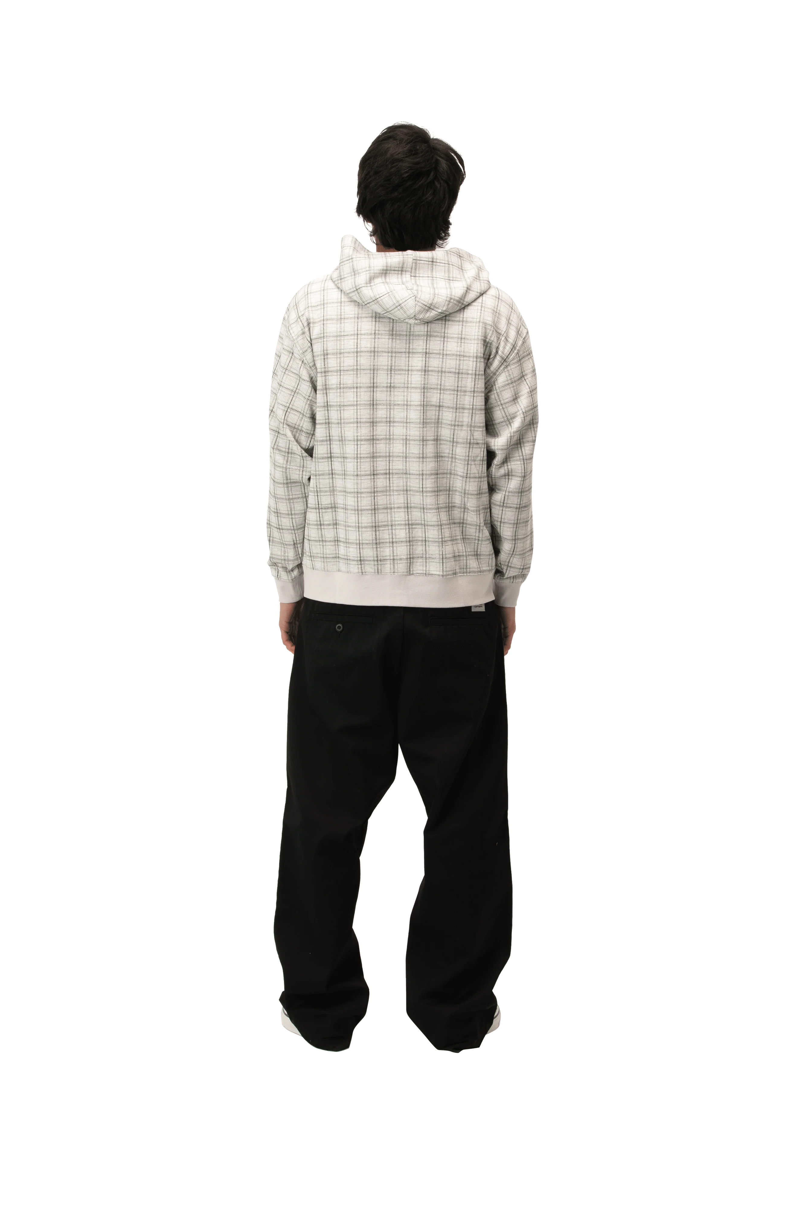 Check Waffle Hoodie - Image 3