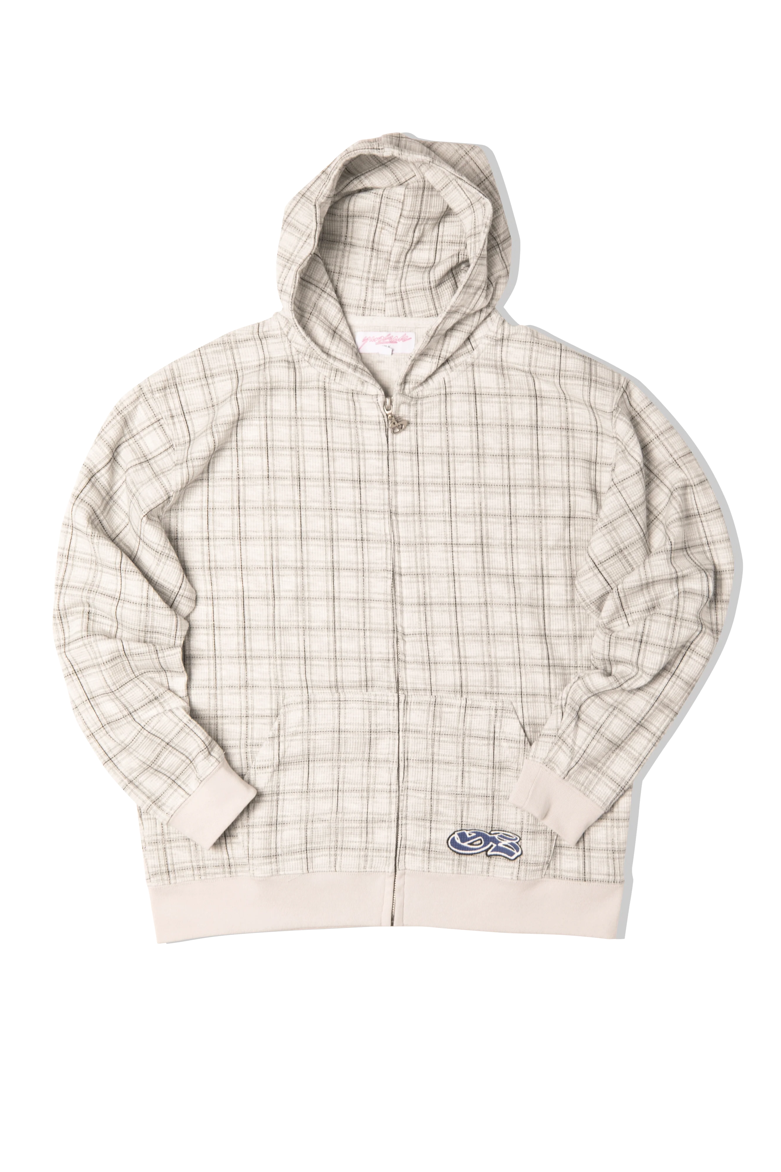 Check Waffle Hoodie - Image 7