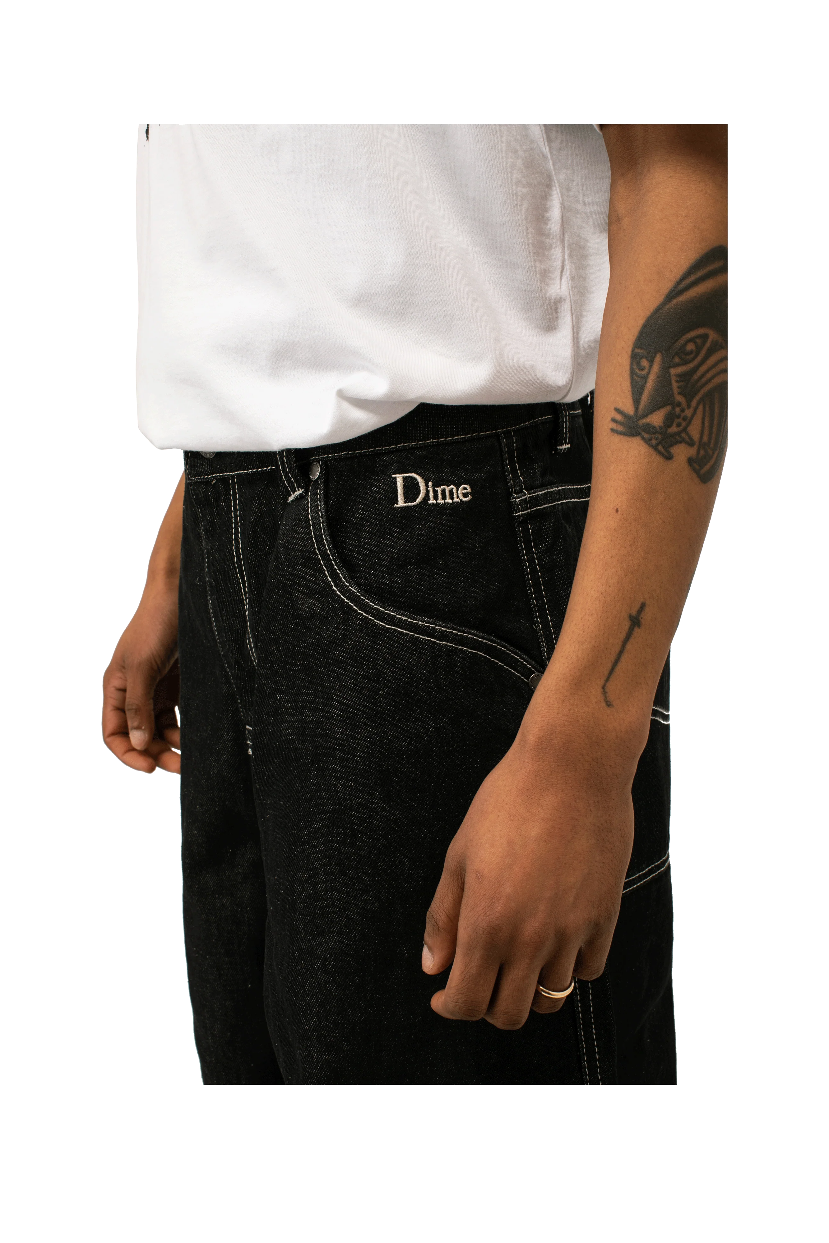 Classic Baggy Denim Pant - Image 3