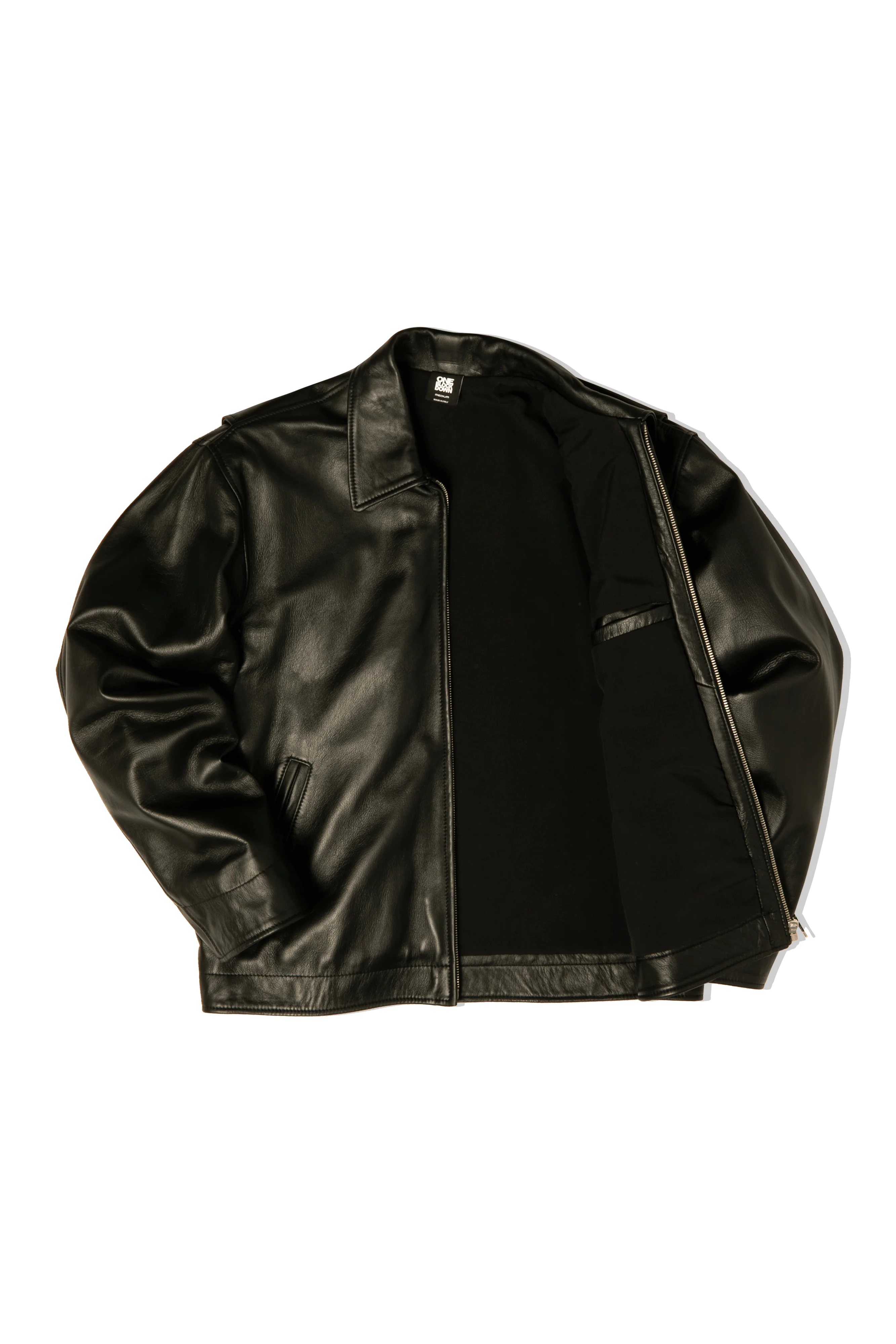 Classic Leather Jacket - Image 10