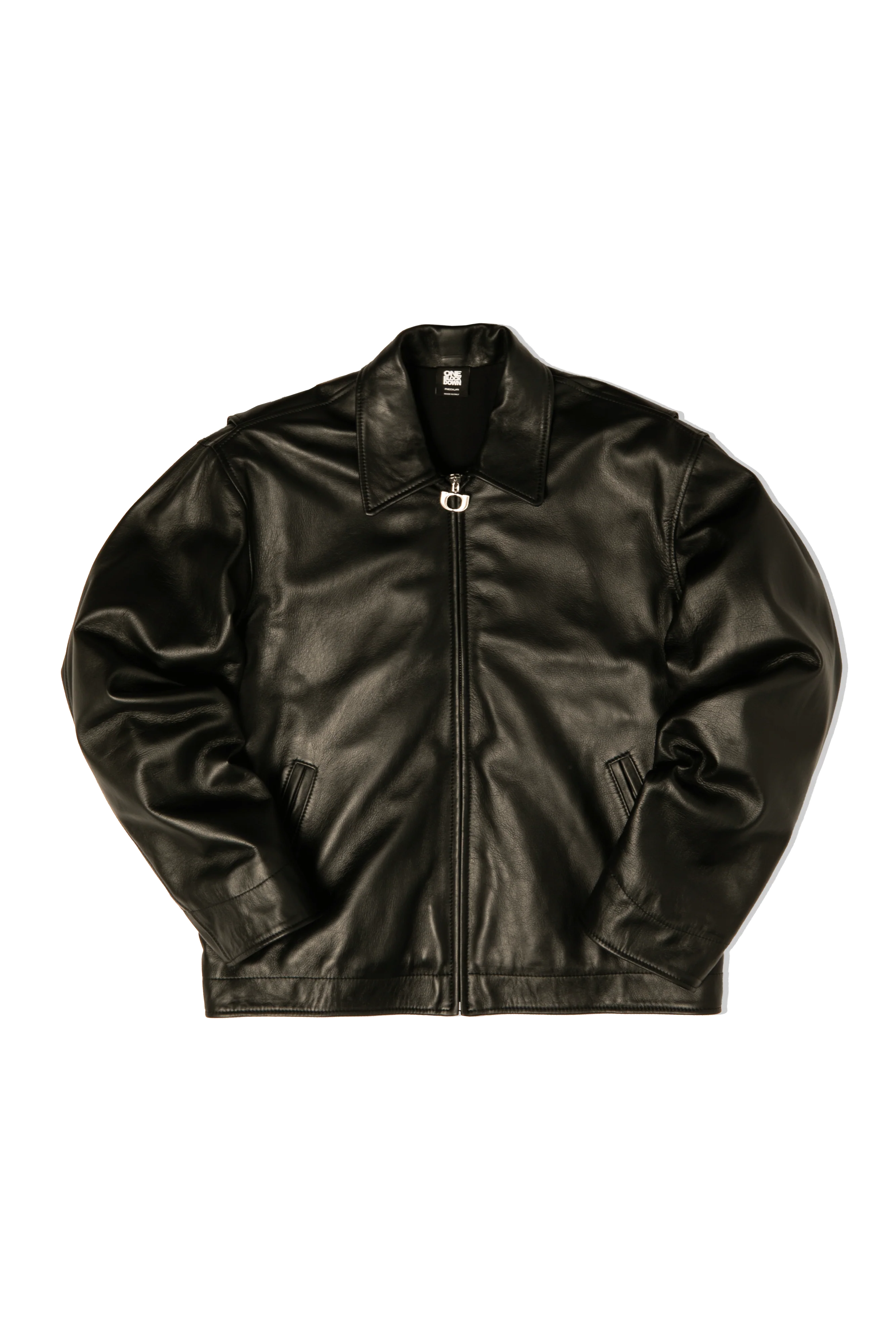 Classic Leather Jacket - Image 11