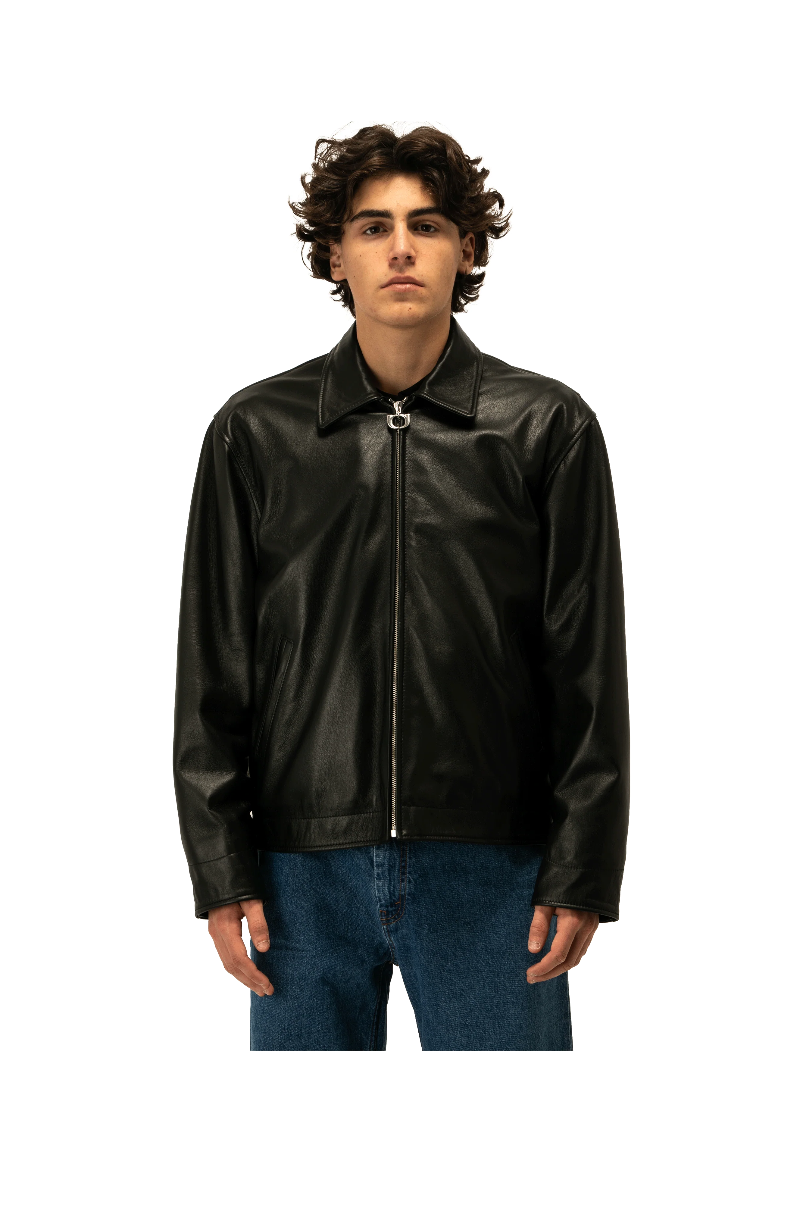 Classic Leather Jacket - Image 12