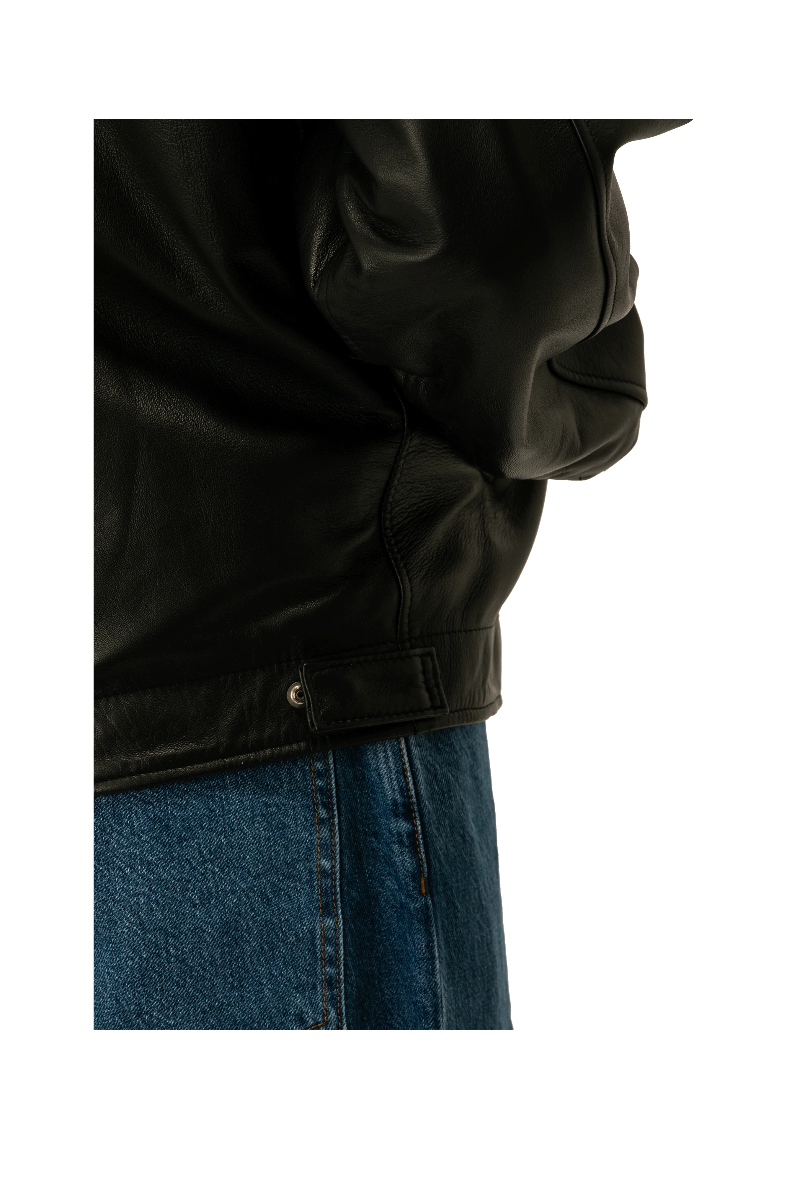 Classic Leather Jacket - Image 5