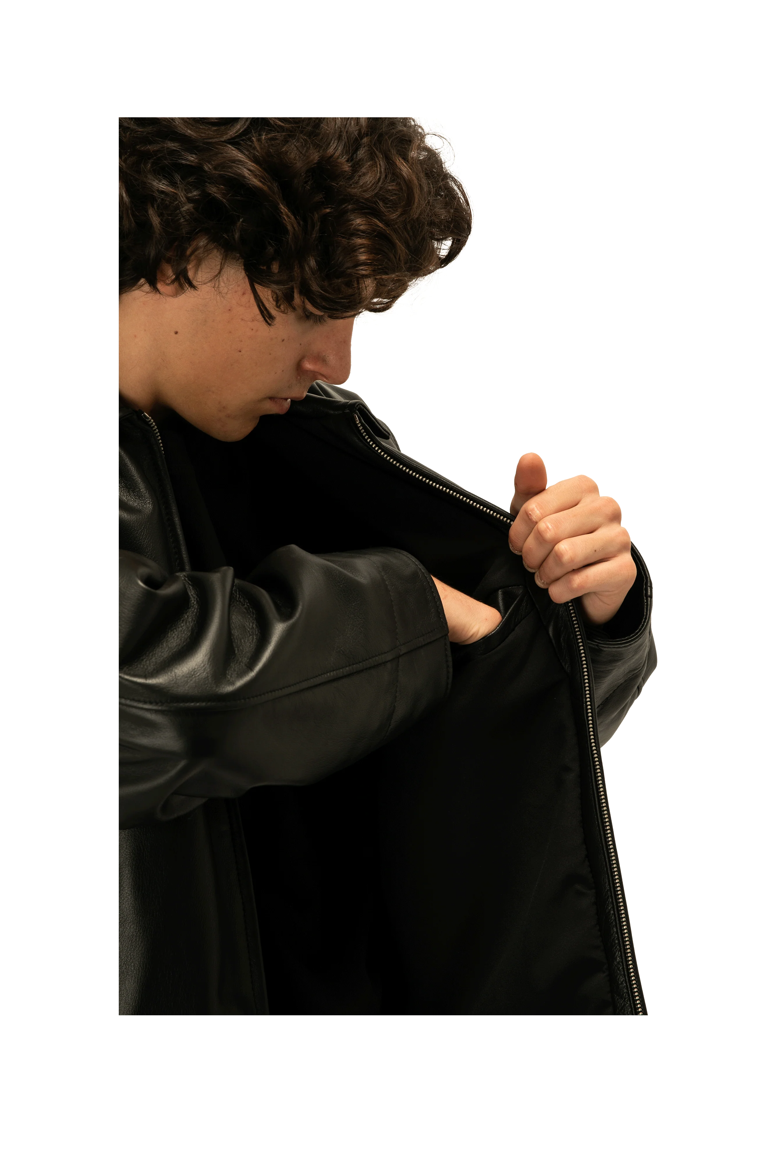 Classic Leather Jacket - Image 6