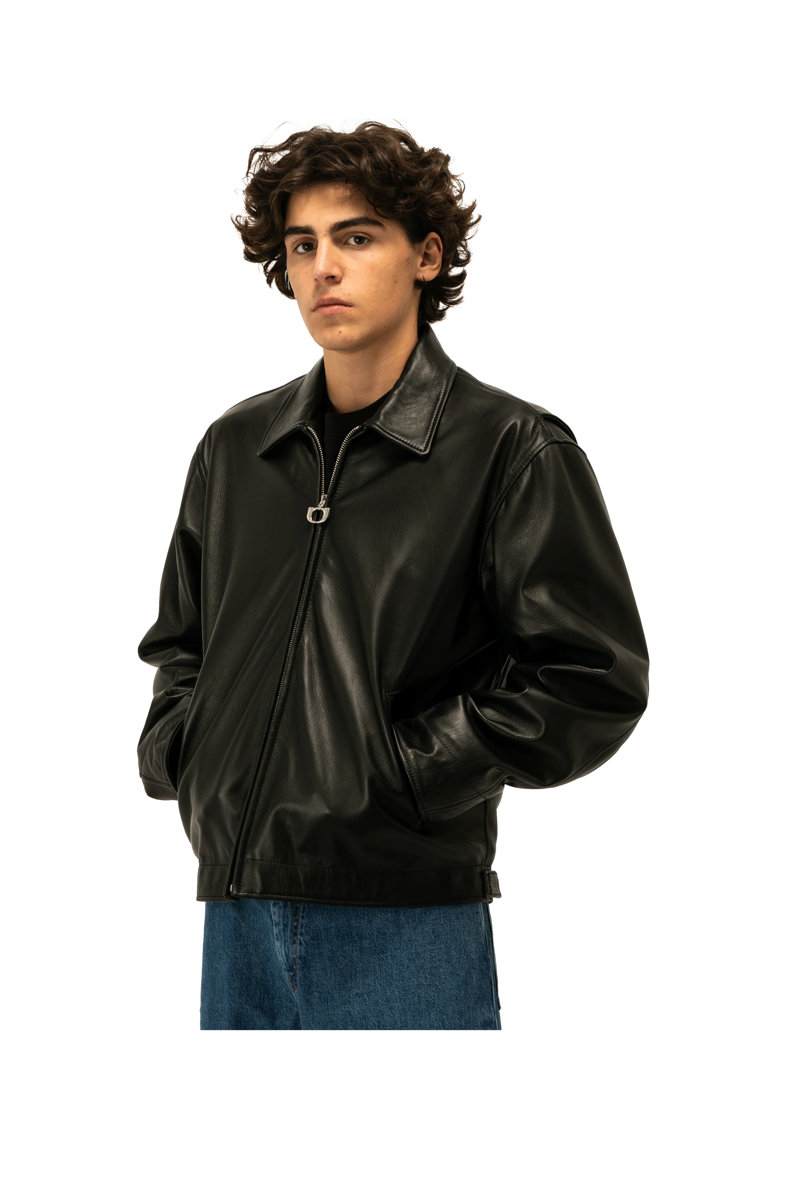 Classic Leather Jacket - Image 7