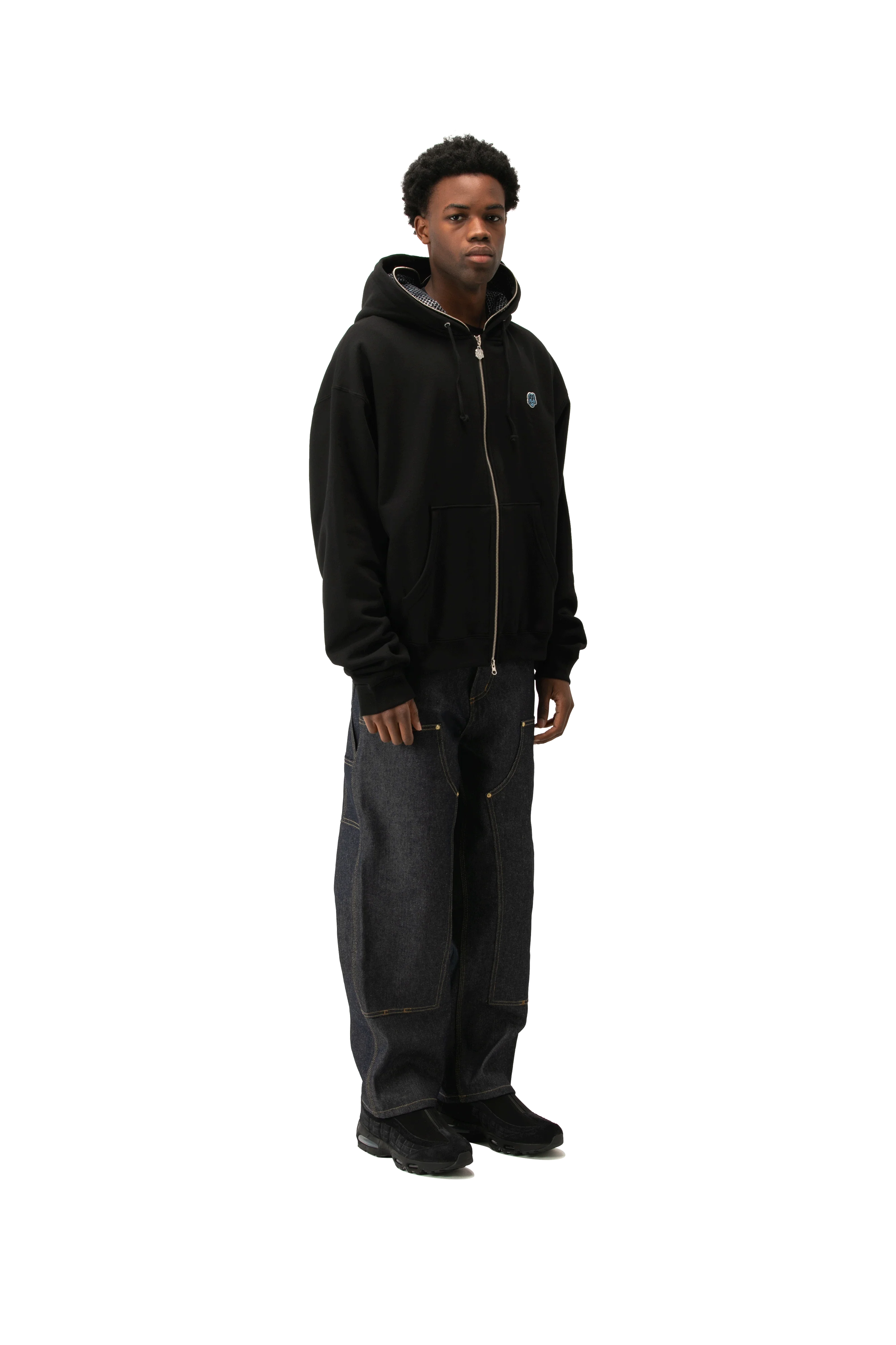 Clown Mesh Zip Hoodie - Image 2
