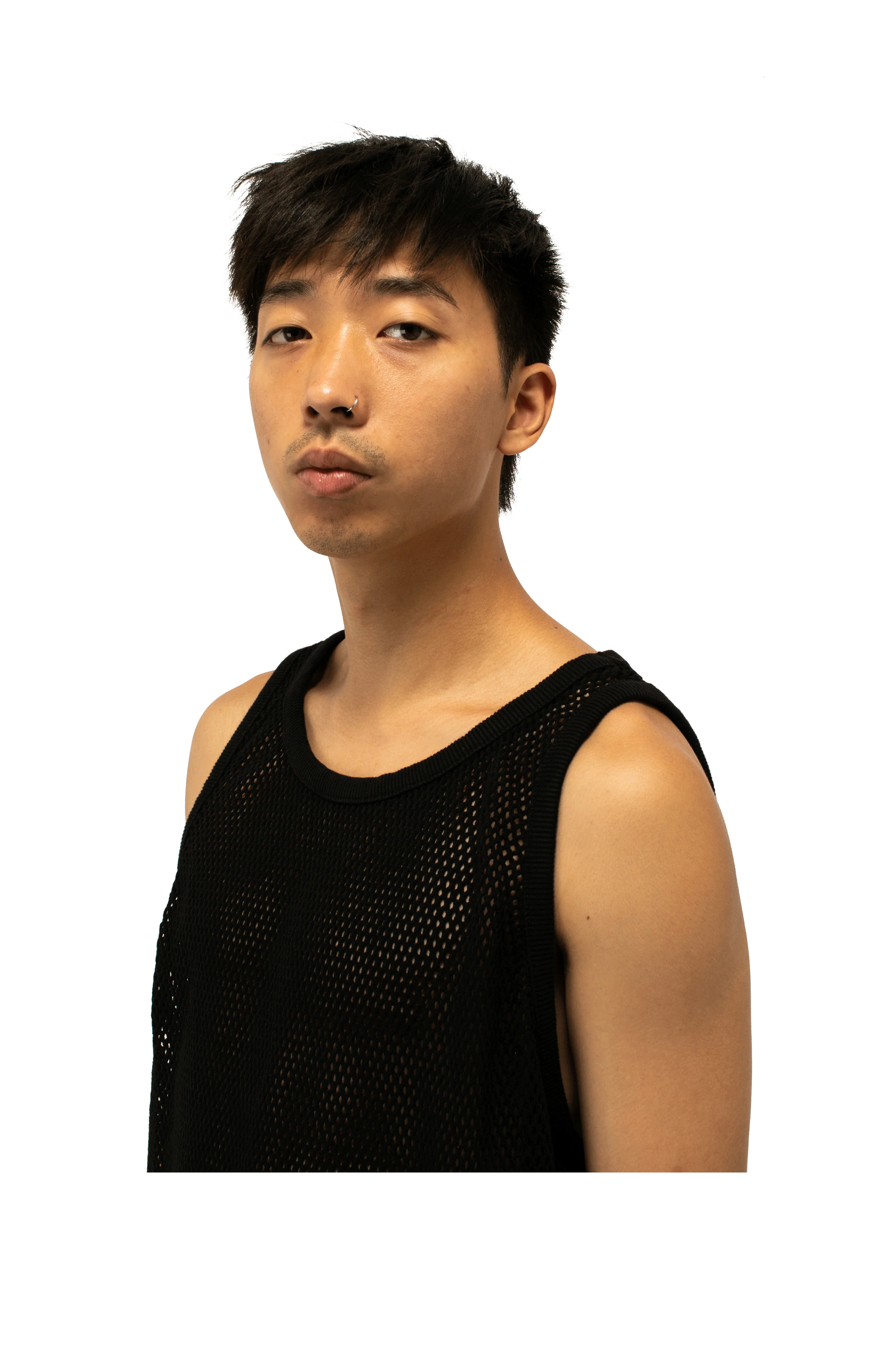 Cotton Big Mesh Tank - Image 4