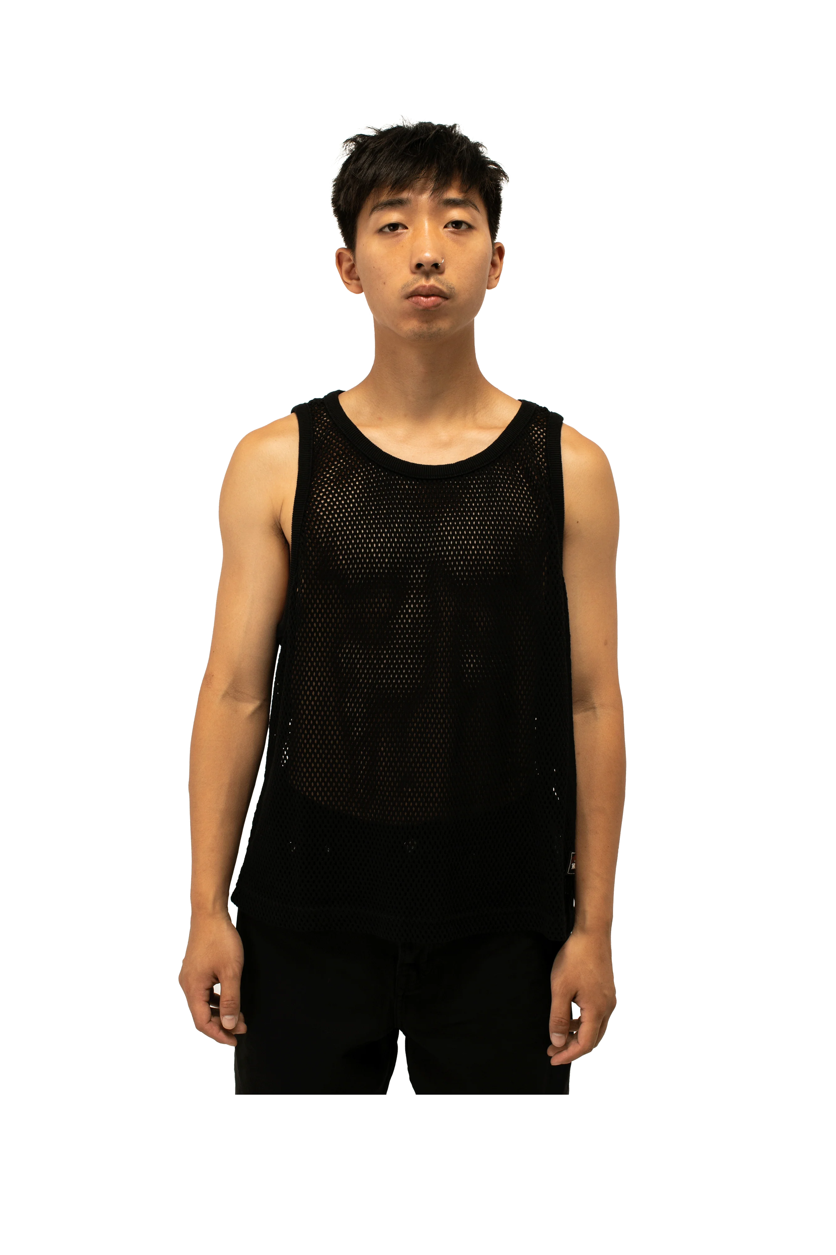 Cotton Big Mesh Tank - Image 9