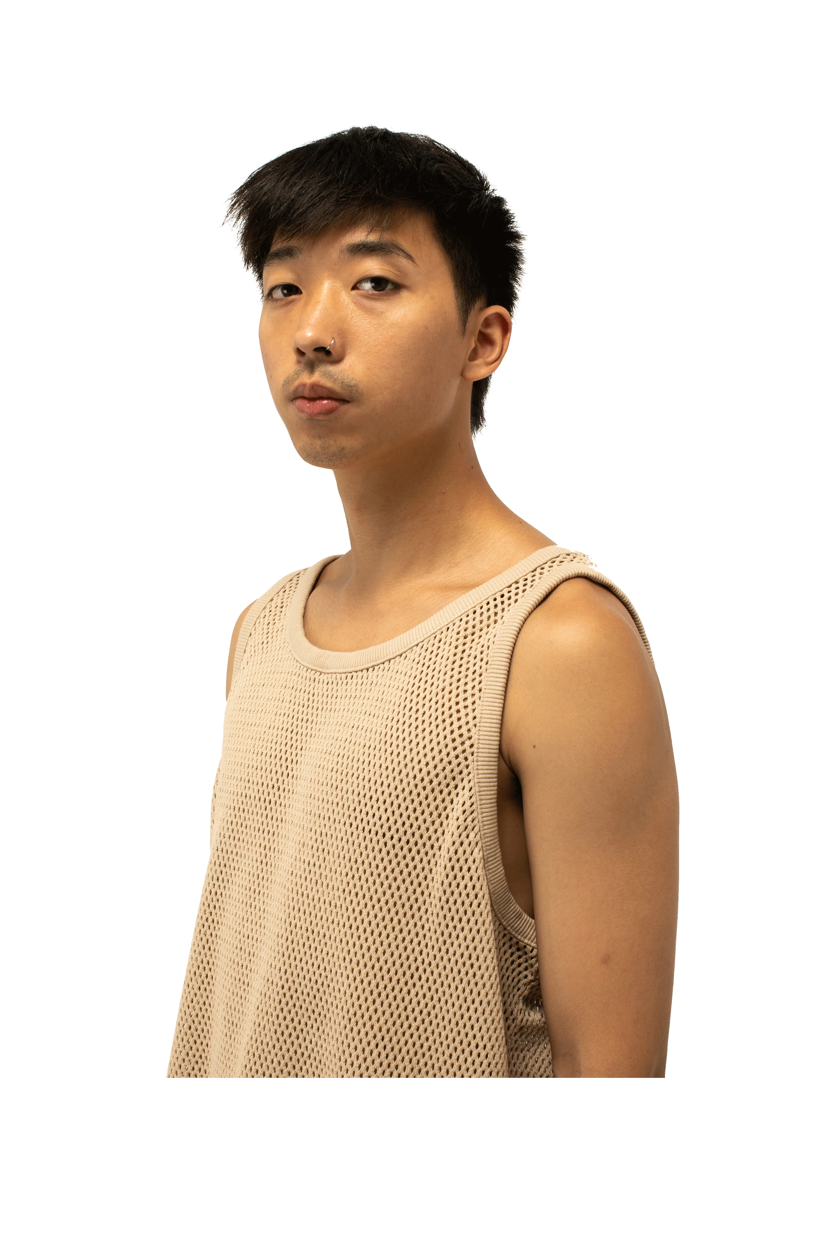 Cotton Big Mesh Tank - Image 4