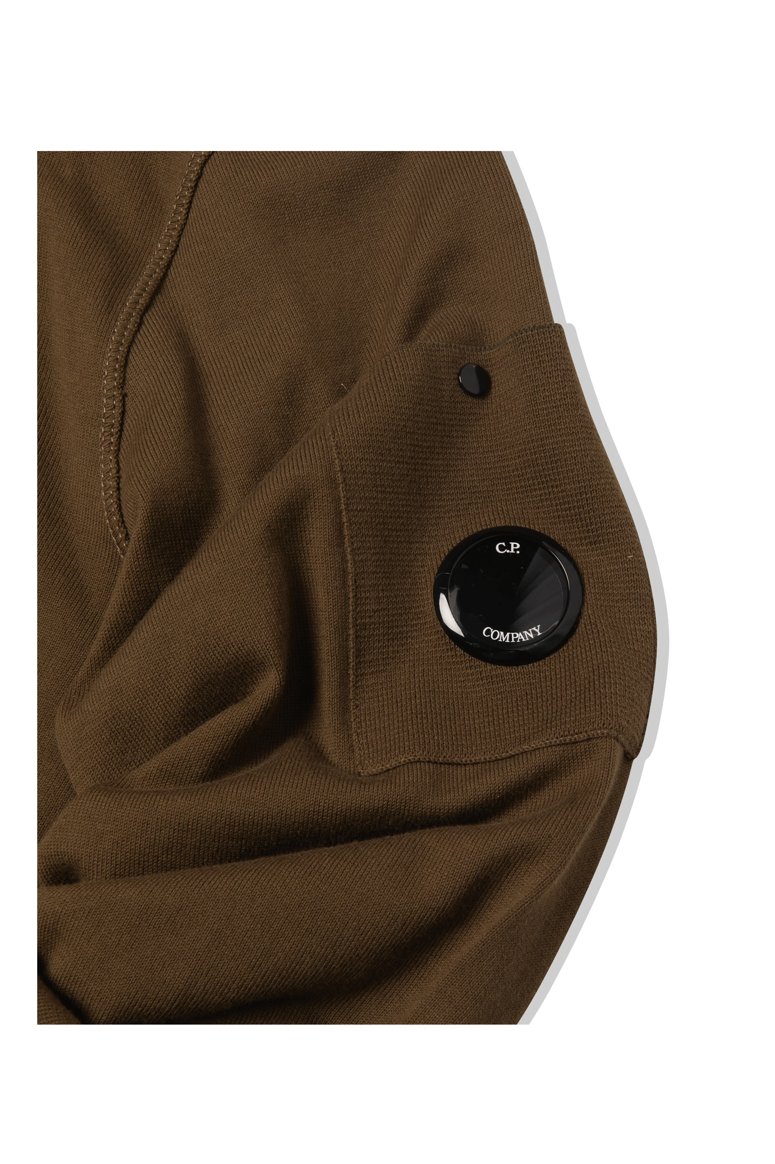 Cotton Sea Island Half Zip Lens Sweater - Image 6