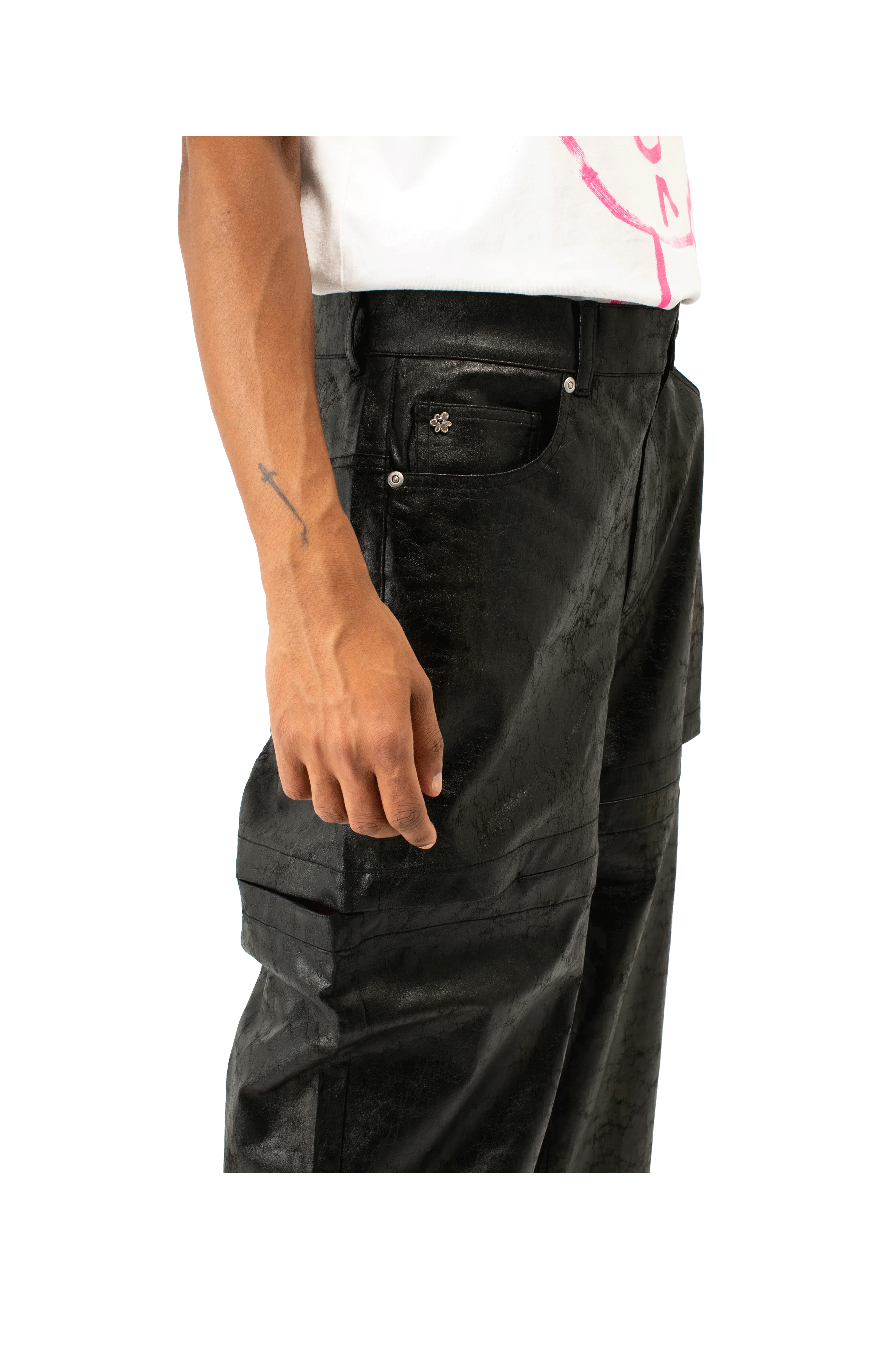 Cracked Vinyl Awa Pant - Image 5
