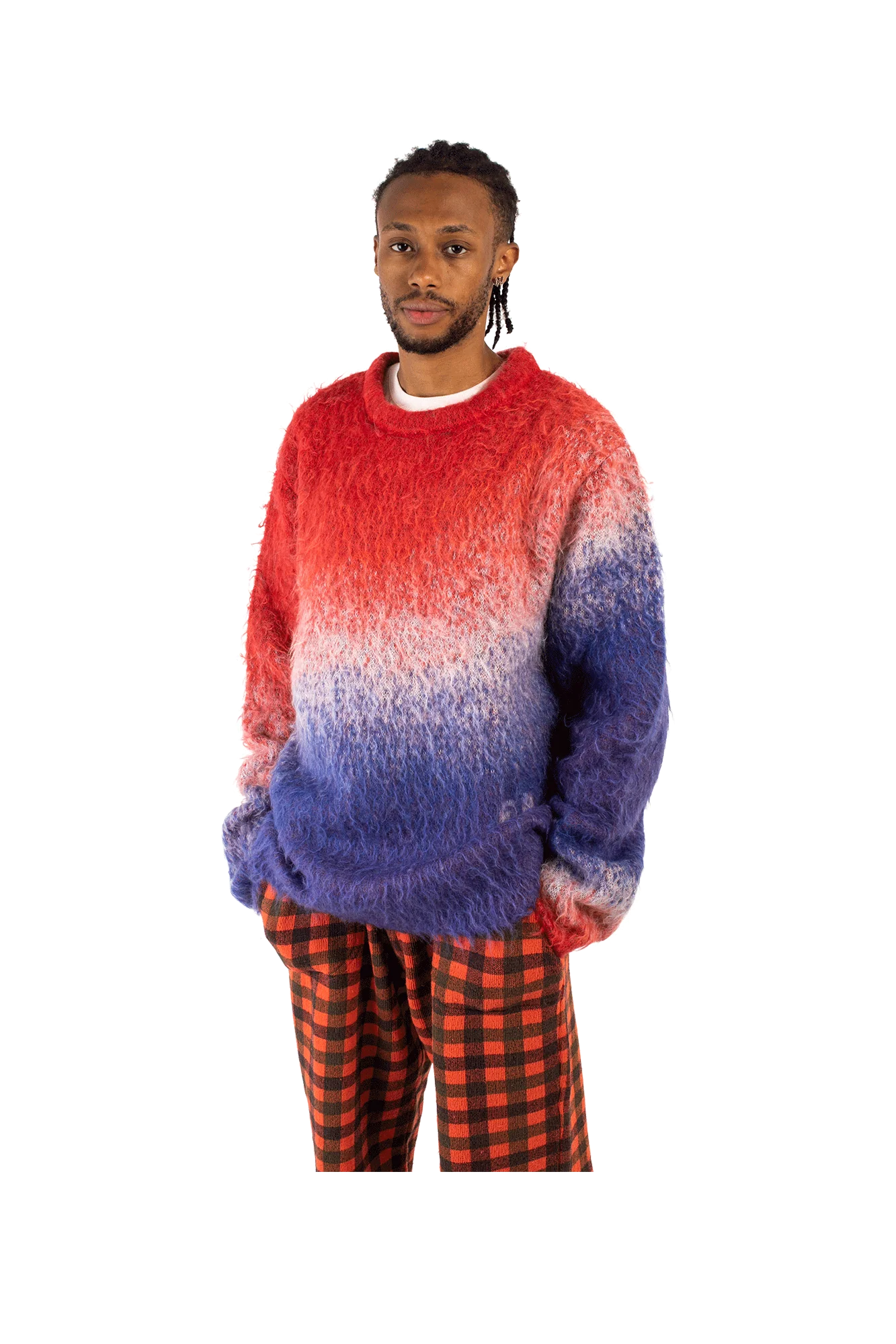 Degrade V-Neck Sweater - Image 4