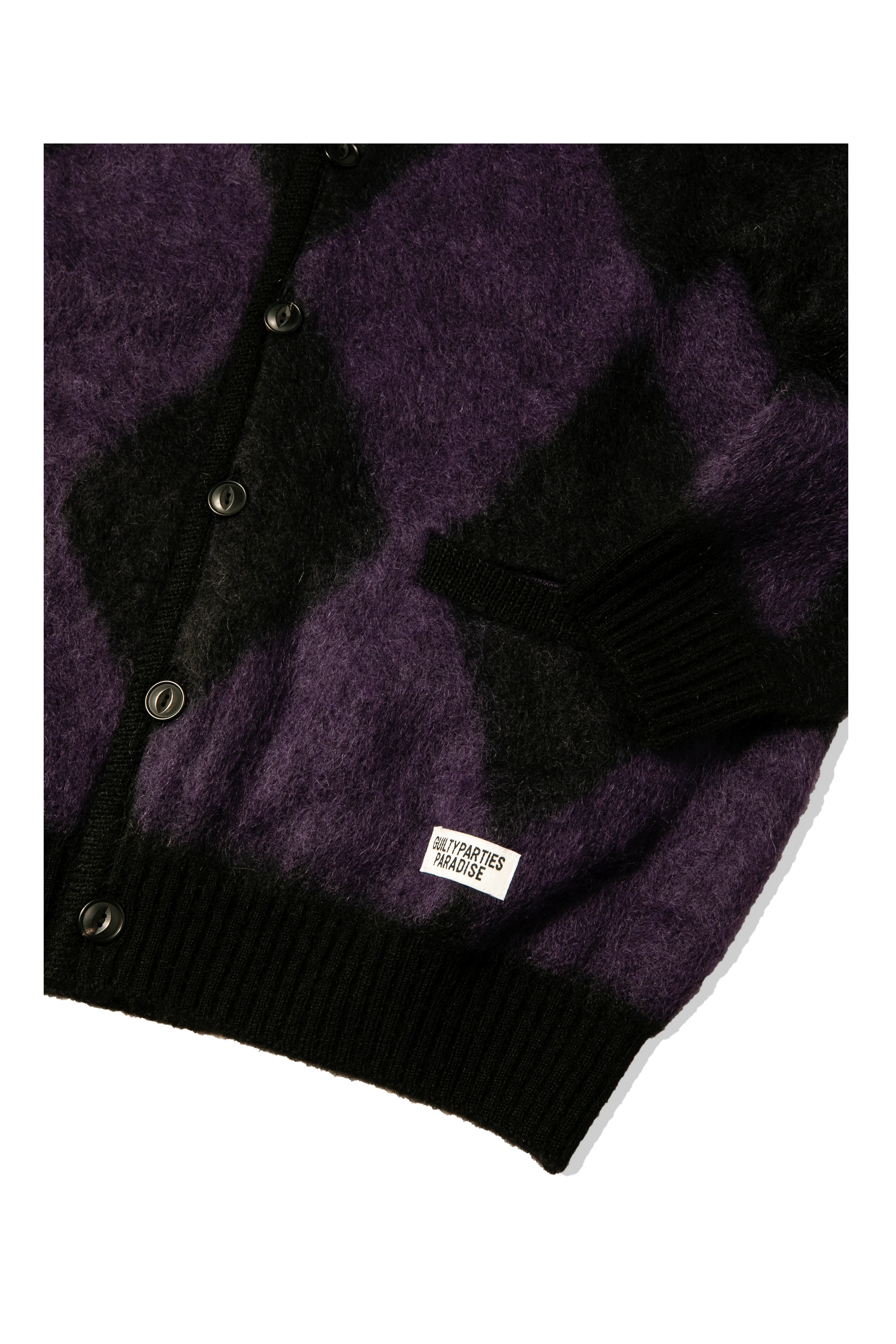Diamond Mohair Cardigan - Image 7