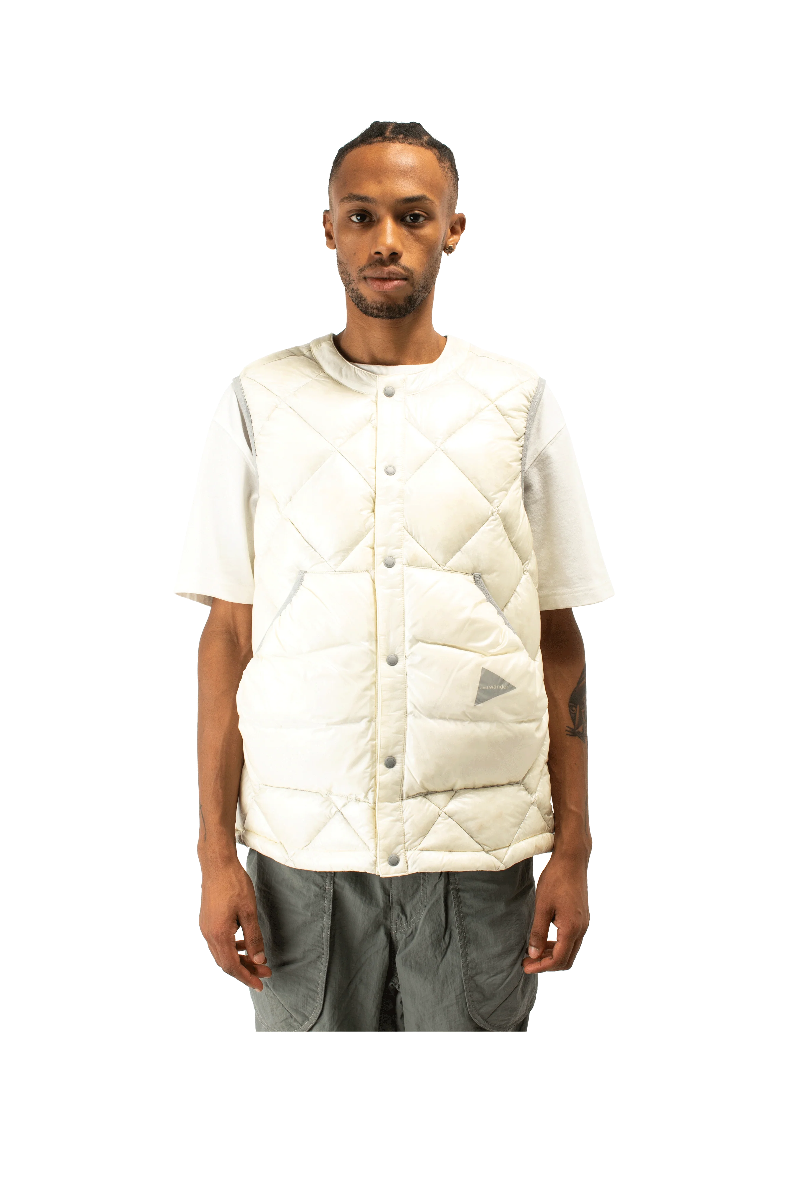 Diamond Stitch Down Vest - Image 10