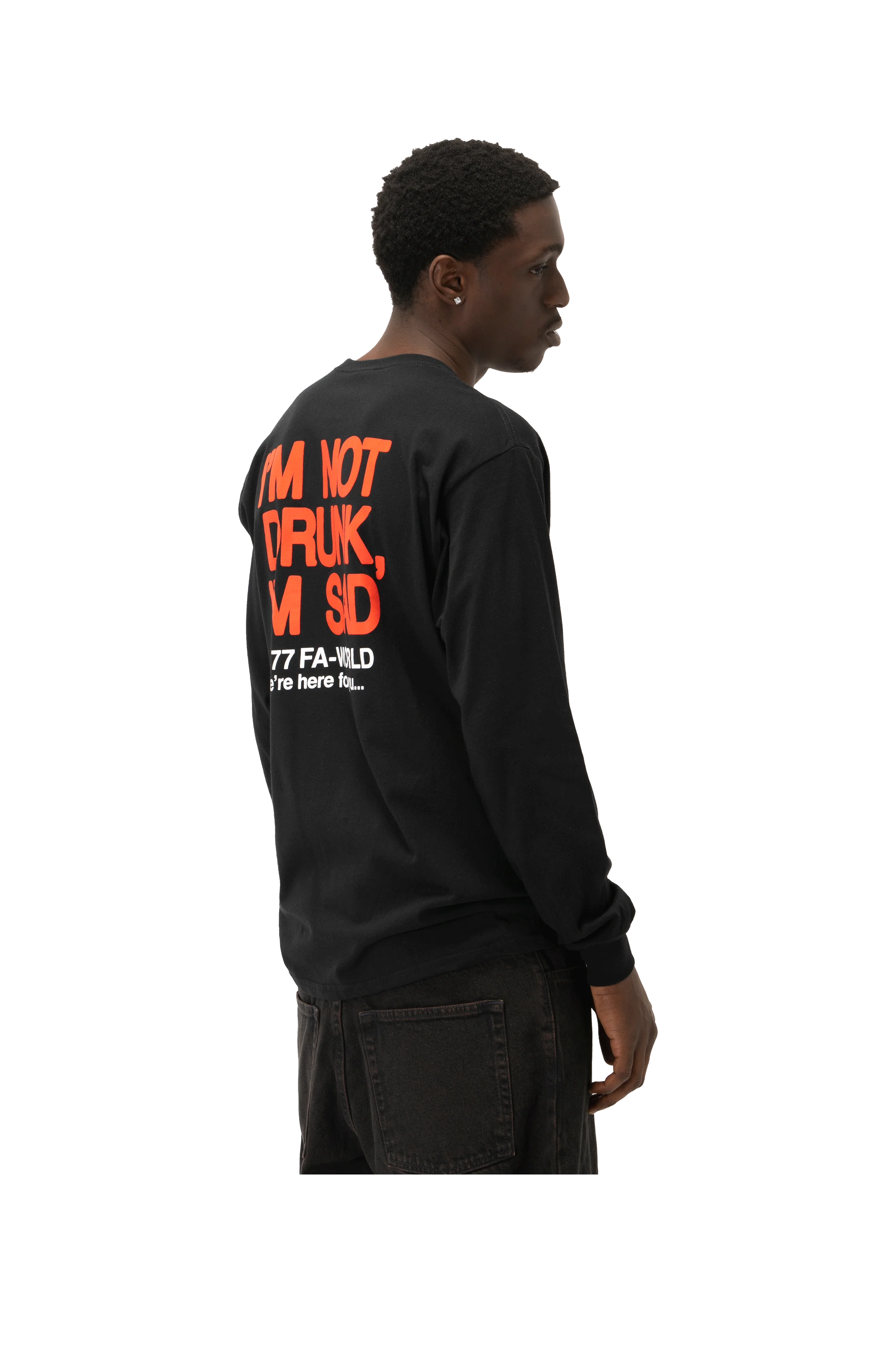 Drunk and Sad Longsleeve Tee - Image 5