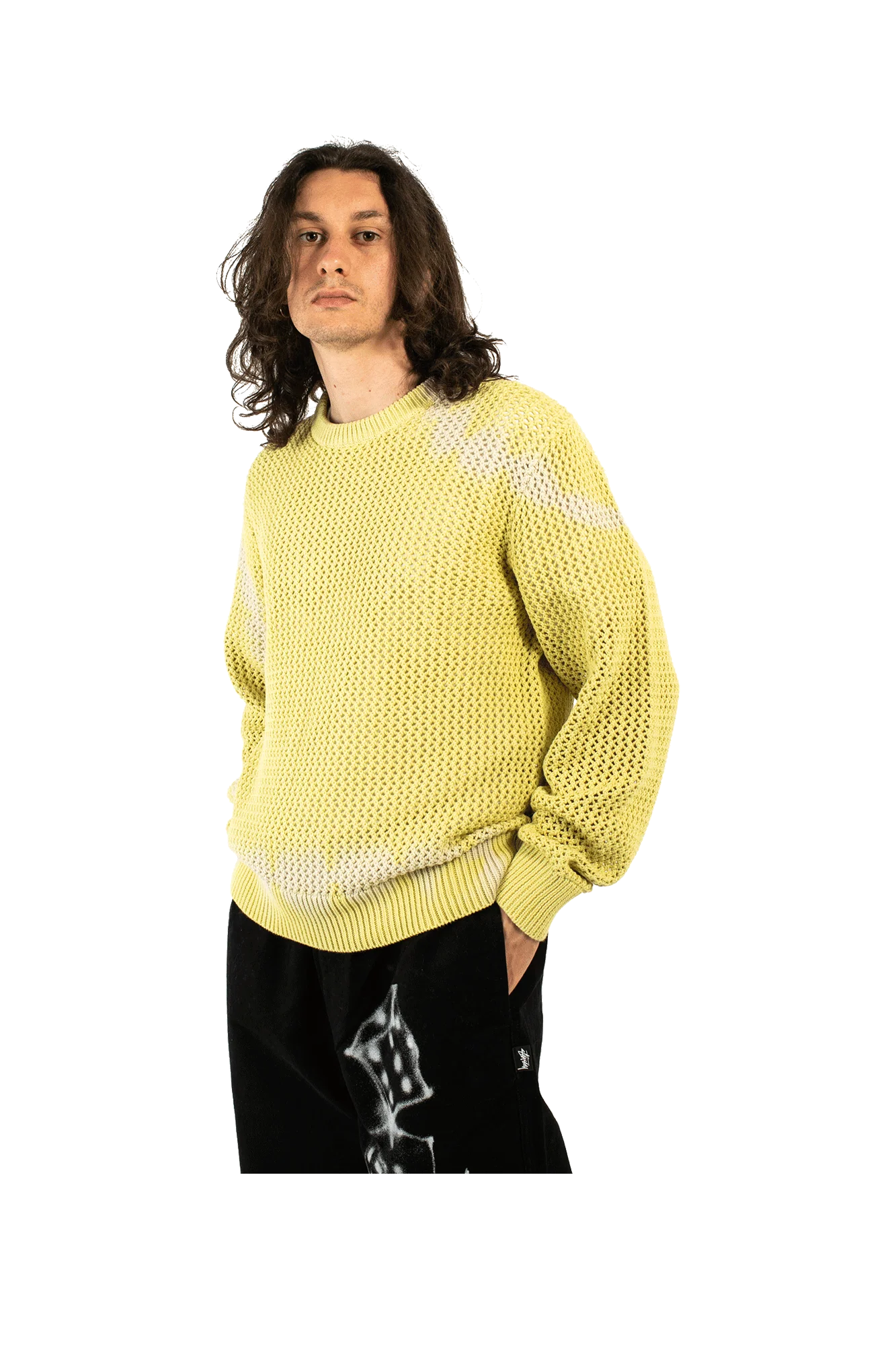 Dyed Loose Gauge Sweater - Image 4