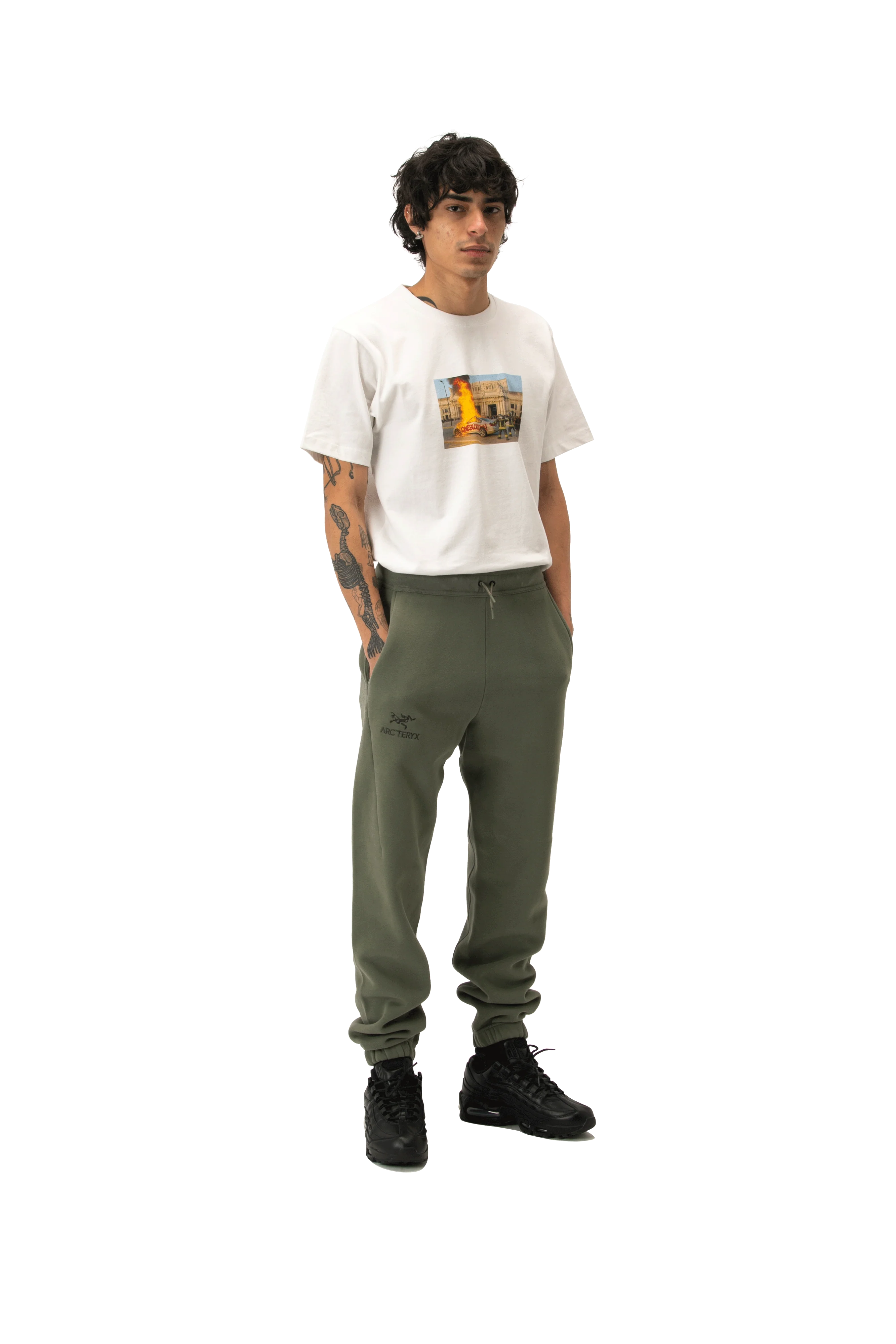 Emblem Fleece Jogger - Image 2