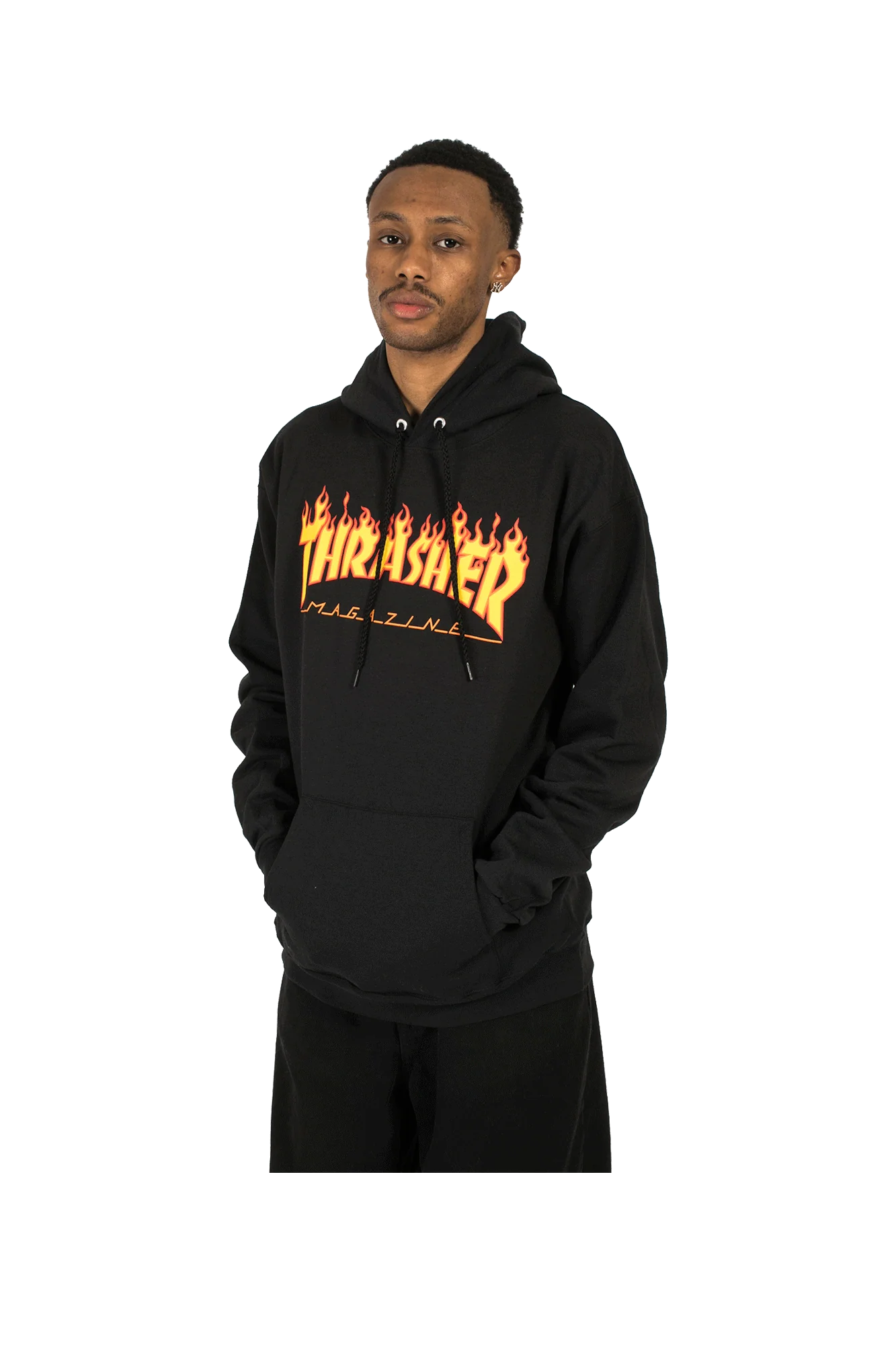Flame Hooded Sweatshirt - Image 4