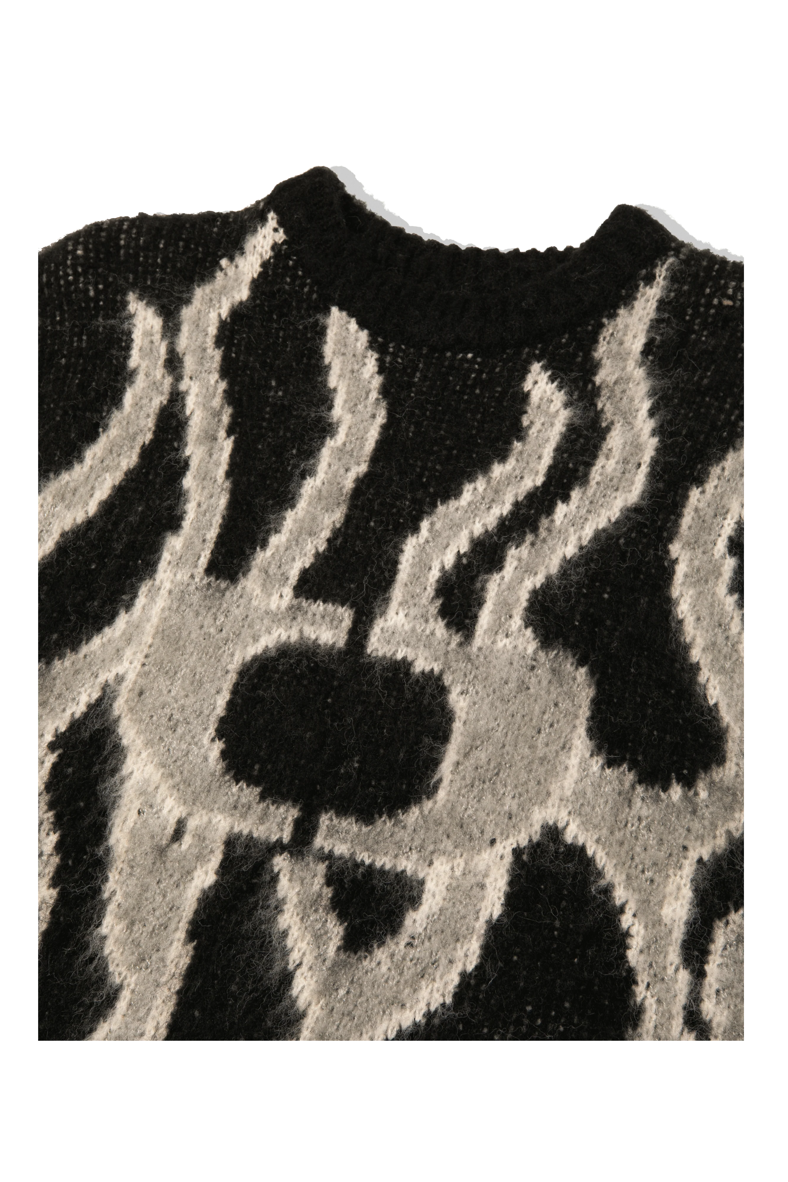 Flames Mohair Crewneck - Image 5