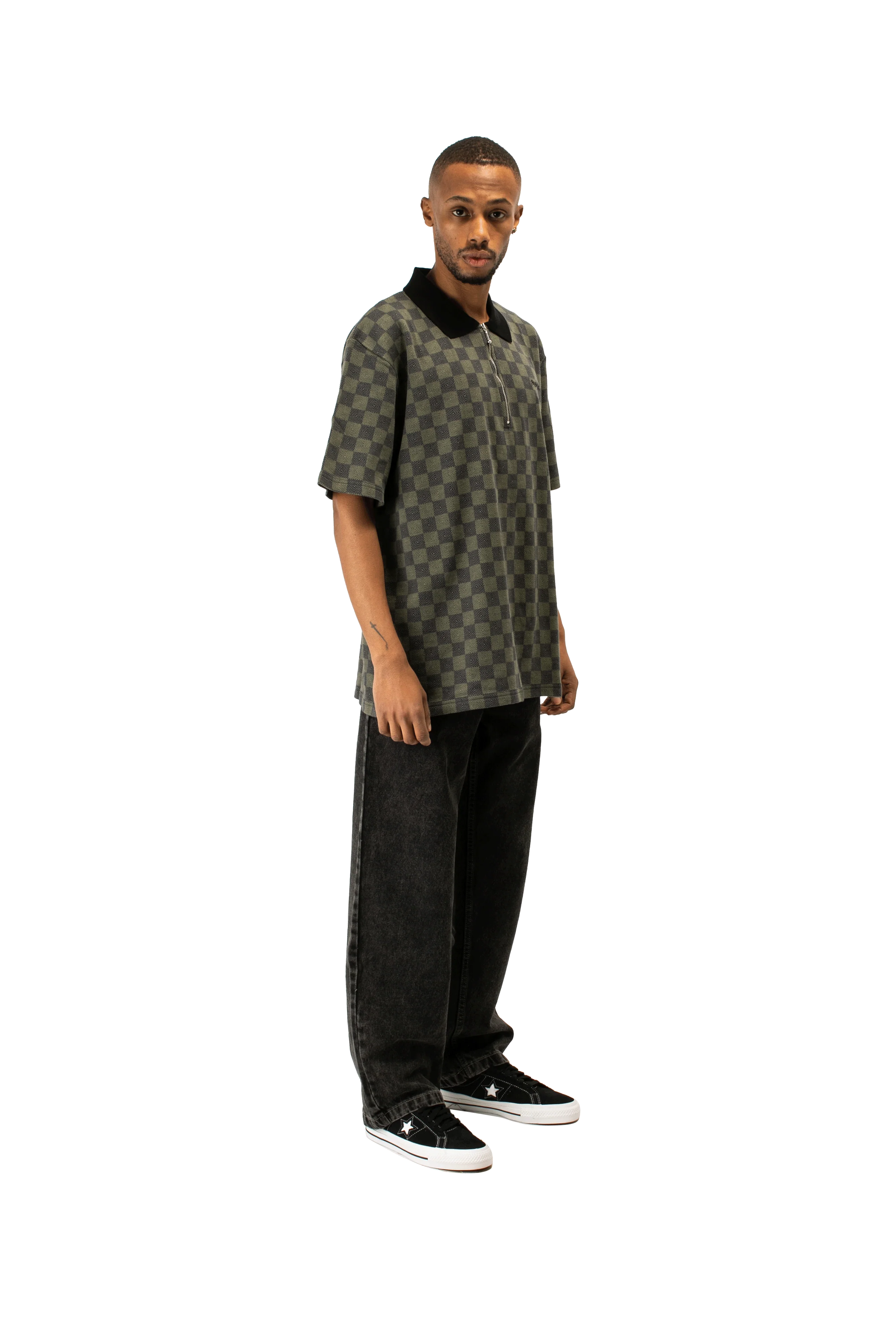 Herringbone Jacques Polo Shirt - Image 2