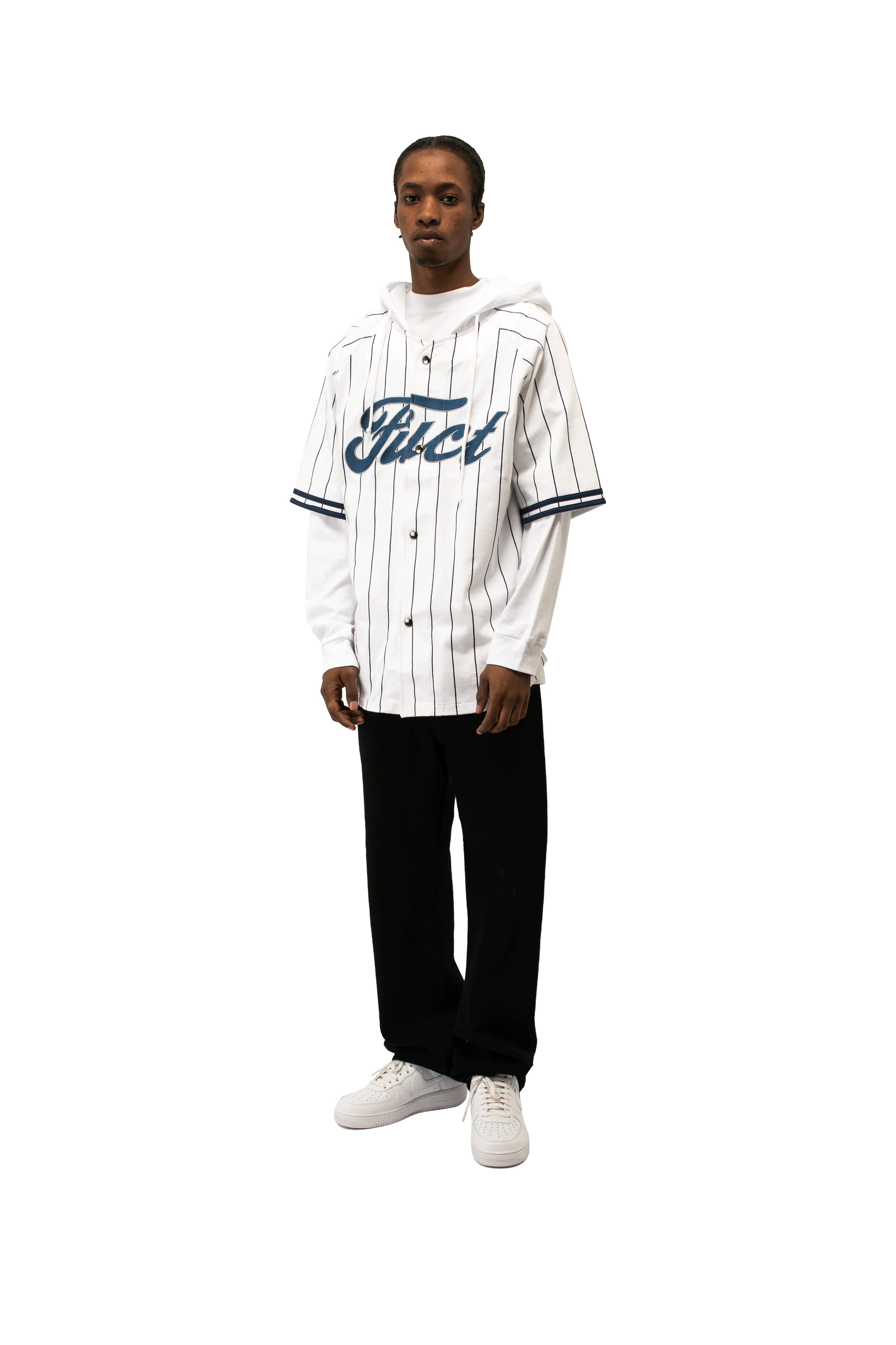 Hooded Baseball Shirt