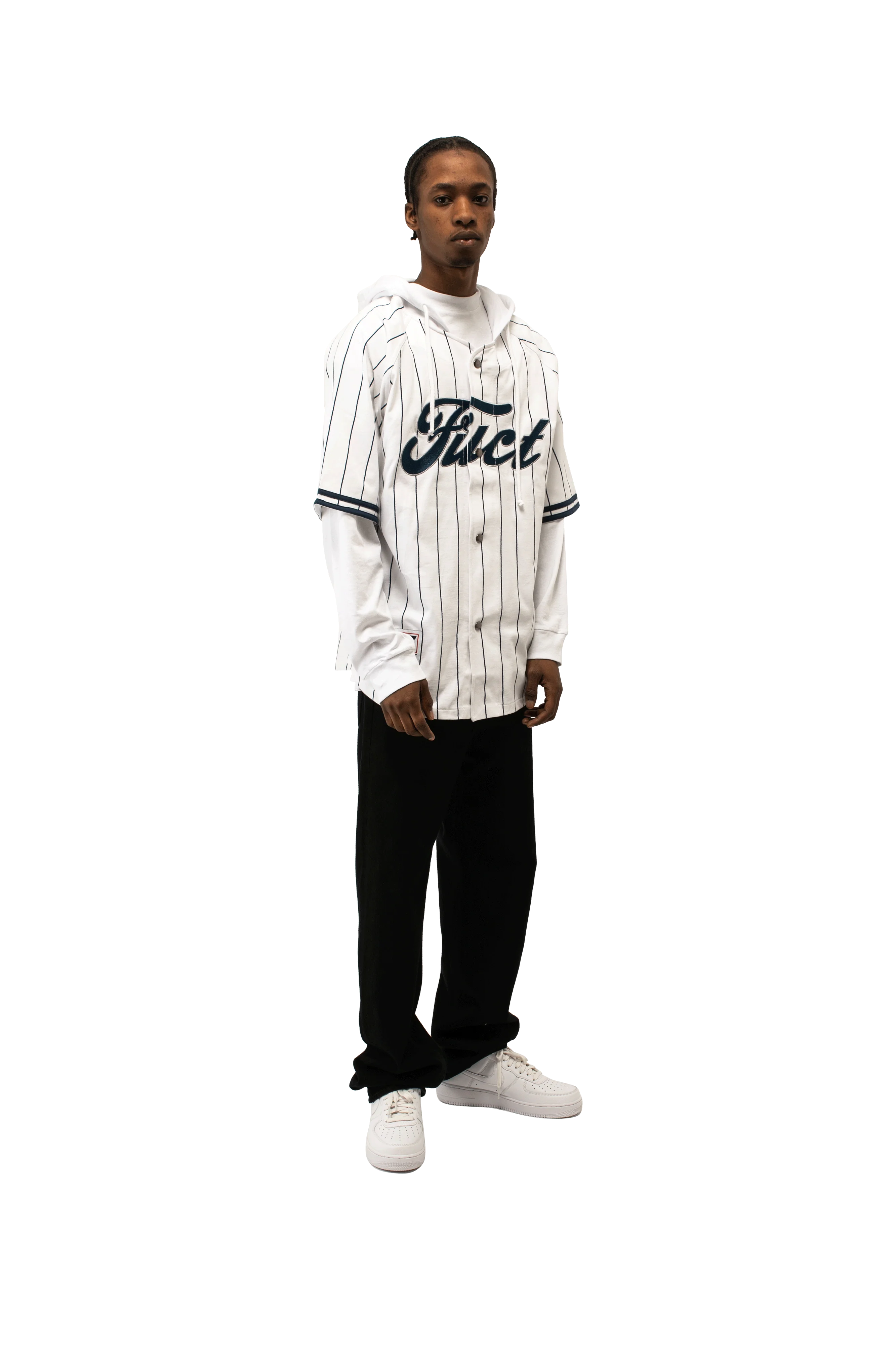 Hooded Baseball Shirt - Image 2
