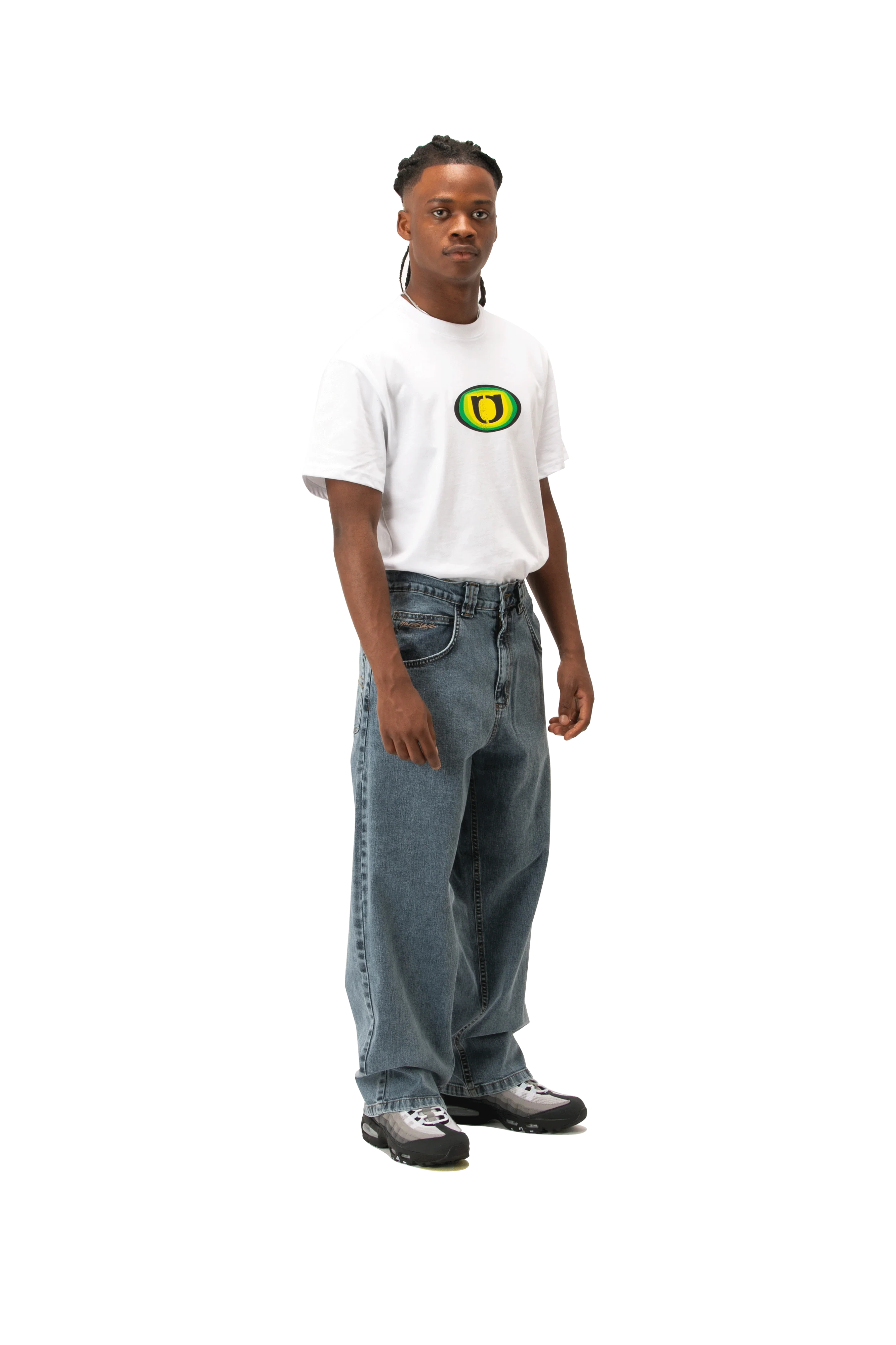 Ivory Slub Jeans - Image 2