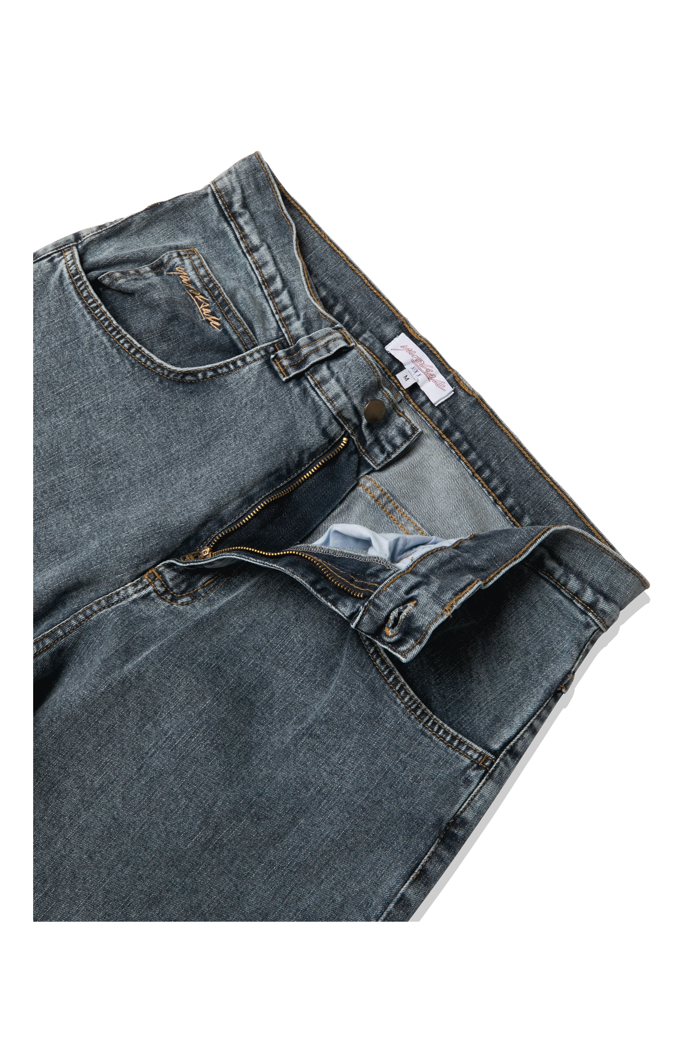 Ivory Slub Jeans - Image 5