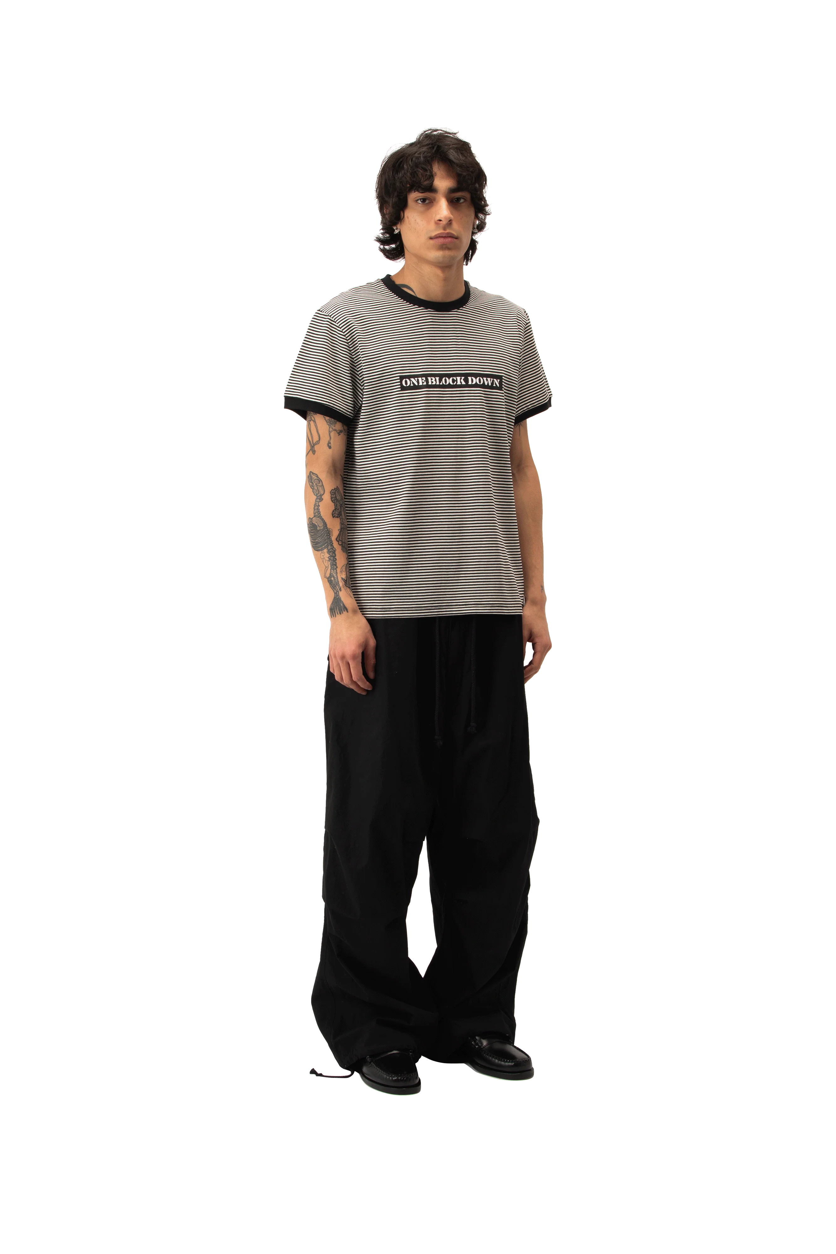 Jacquard Stripes Tee - Image 2