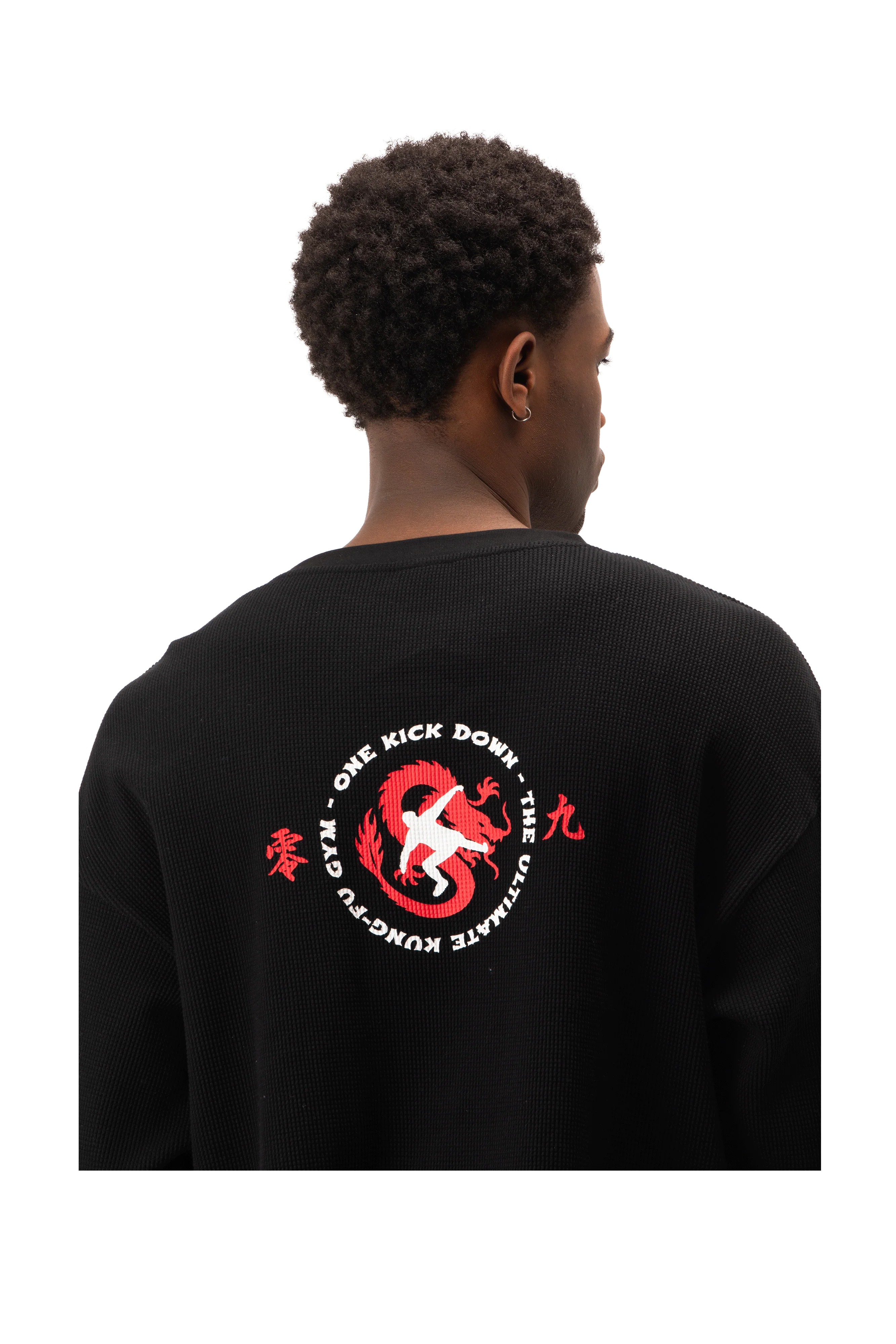 Kung-Fu Kick Waffle Top. - Image 5