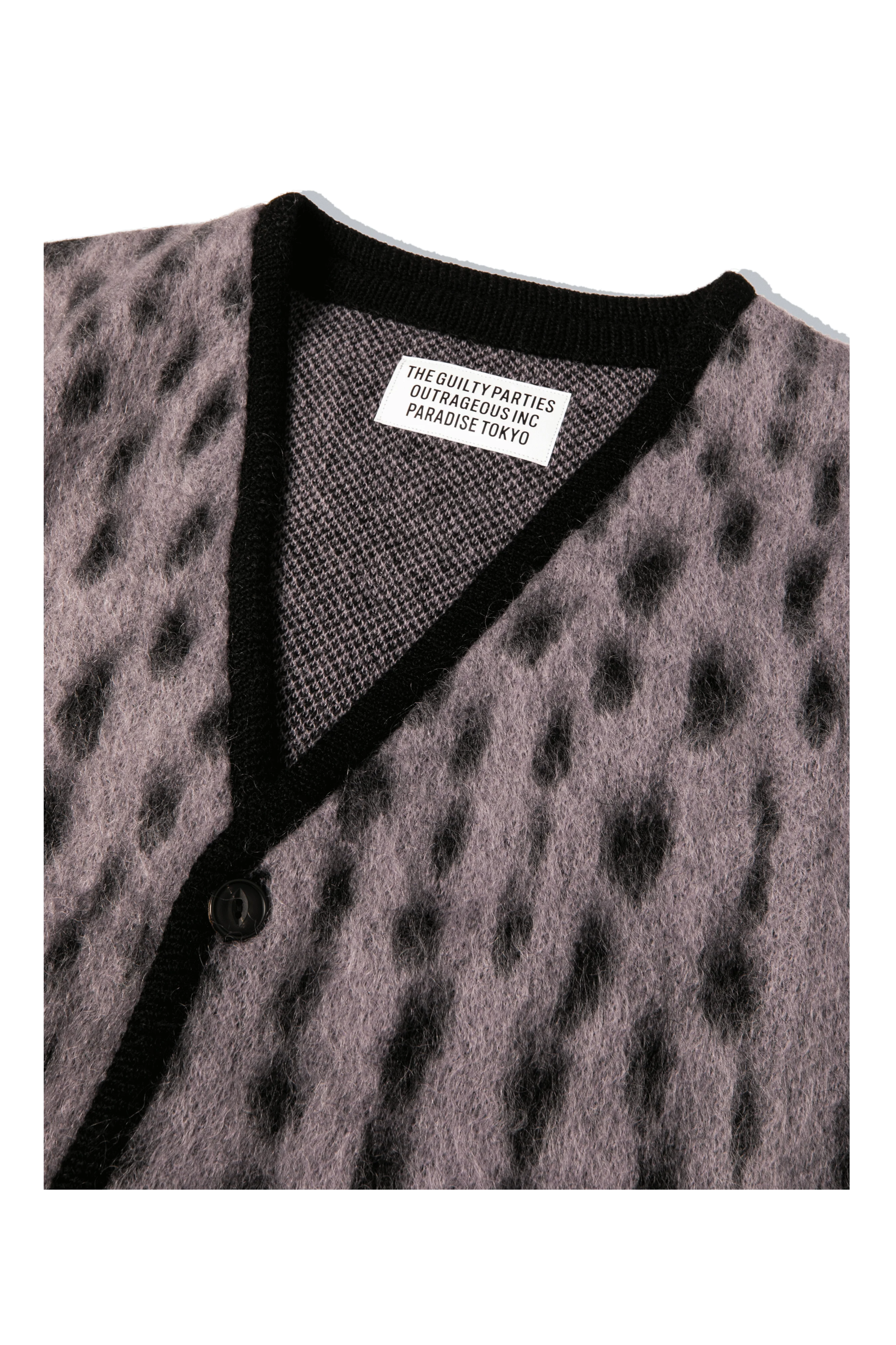 Leopard Mohair Cardigan - Image 6