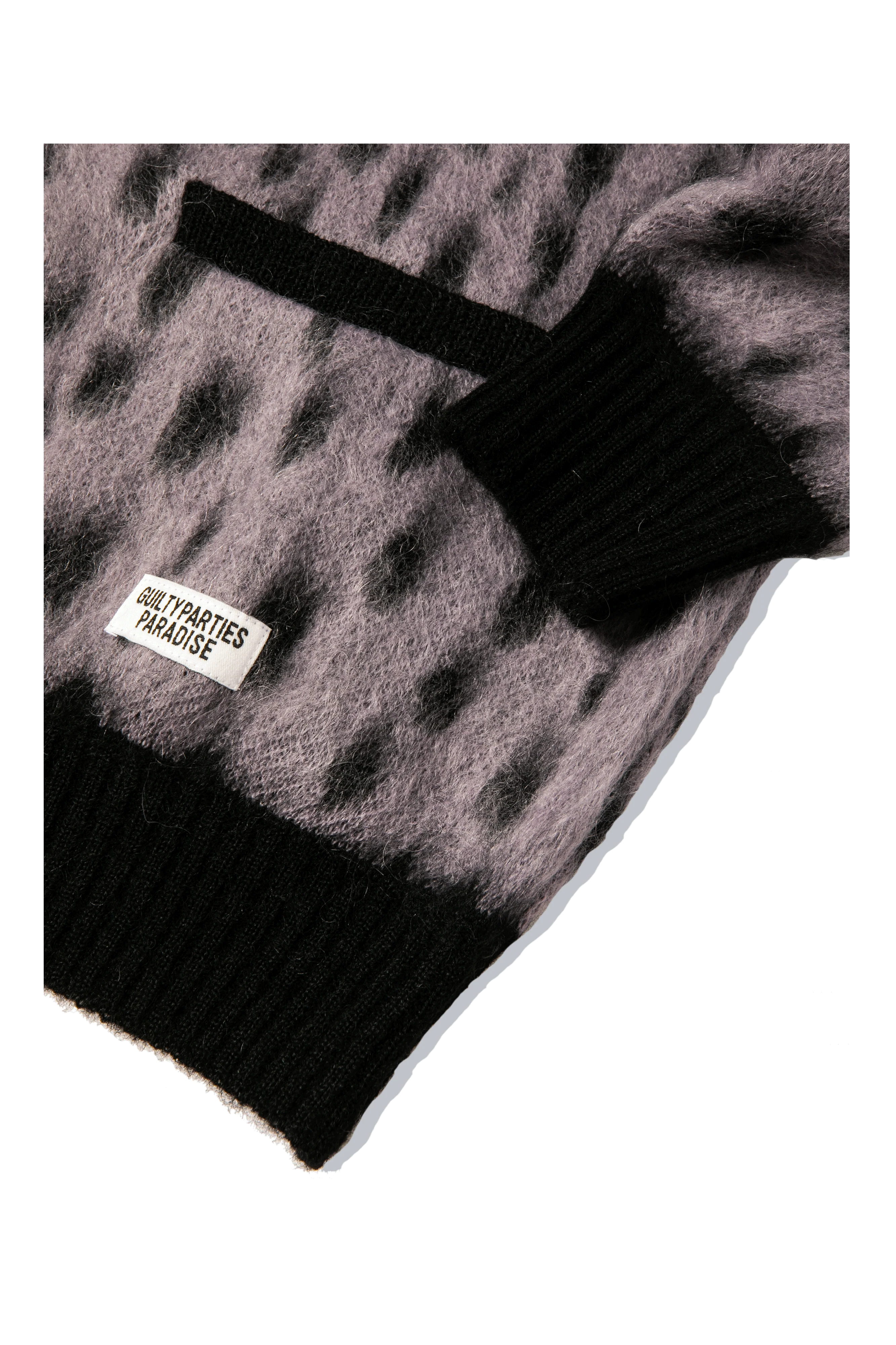 Leopard Mohair Cardigan - Image 7