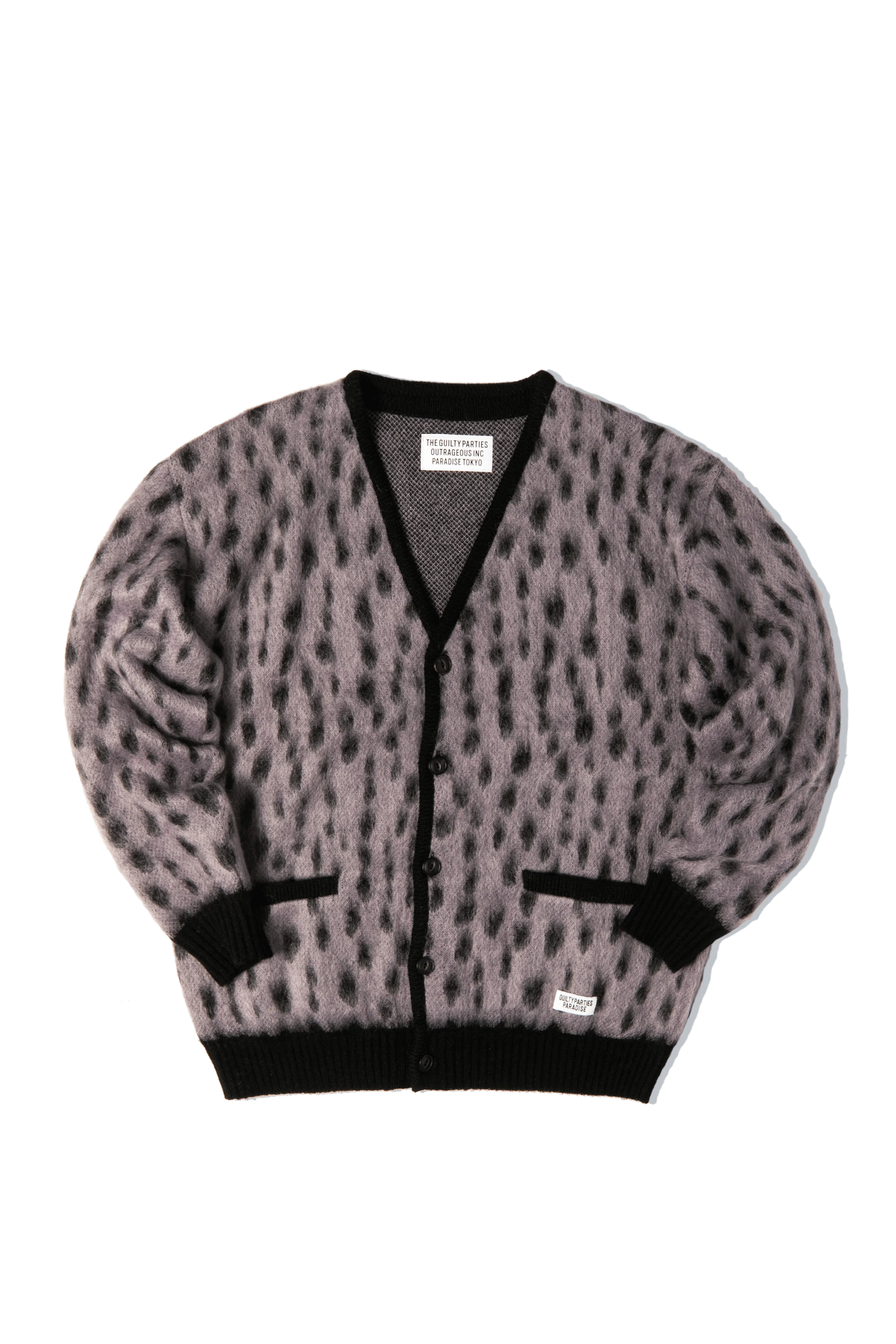 Leopard Mohair Cardigan - Image 8