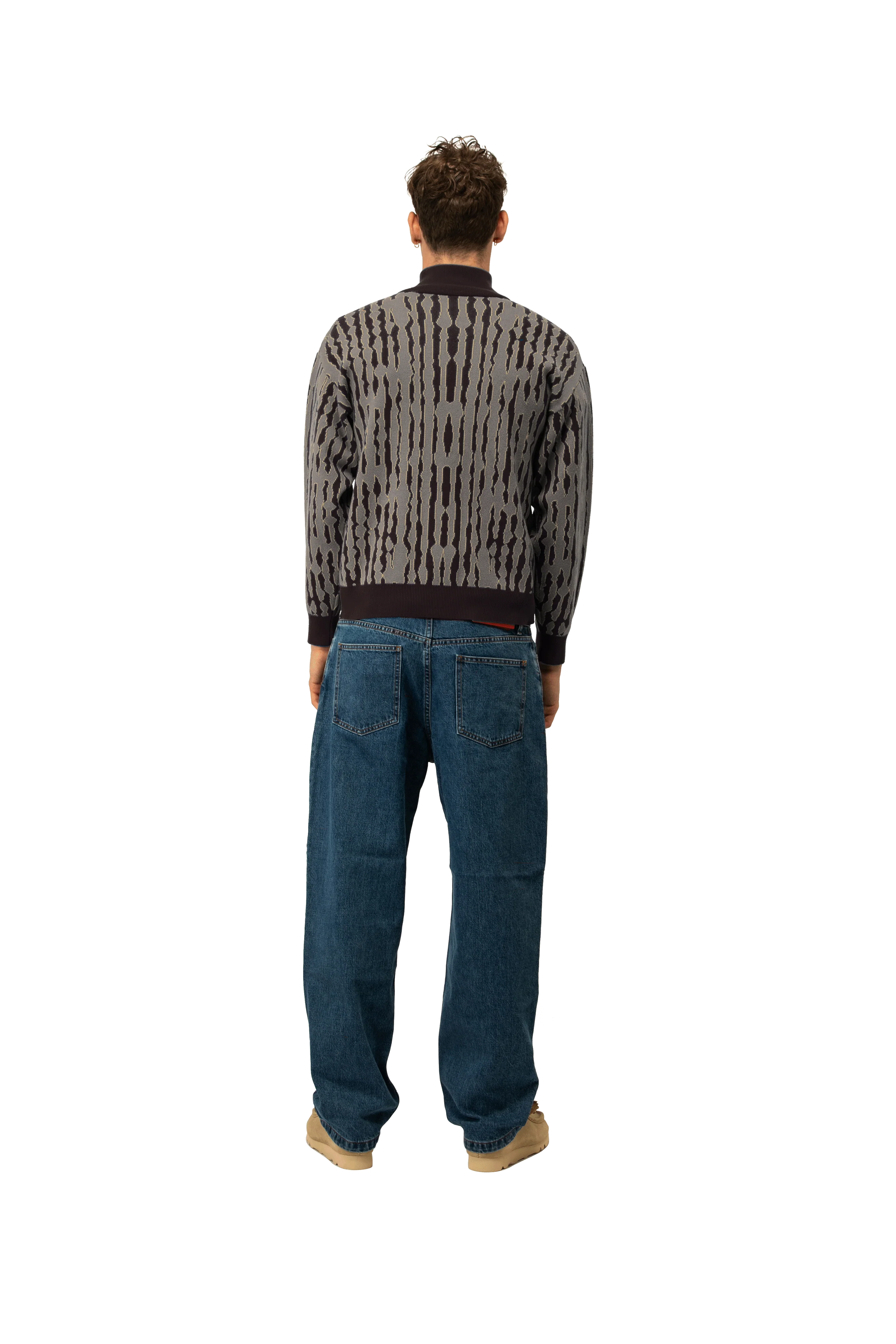 Link Camo Zipped Sweater - Image 3