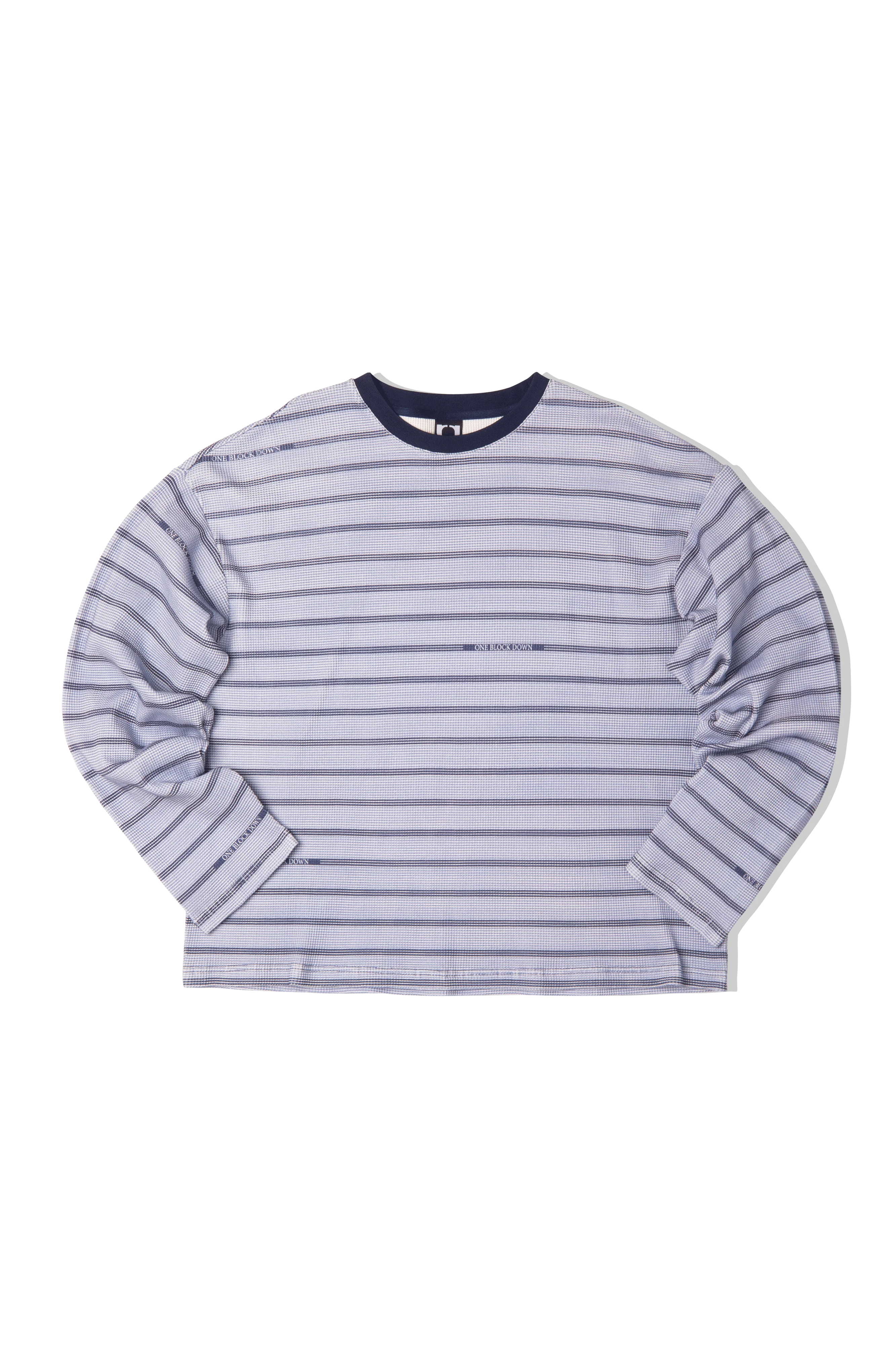 Logo Stripe Waffle Top - Image 7
