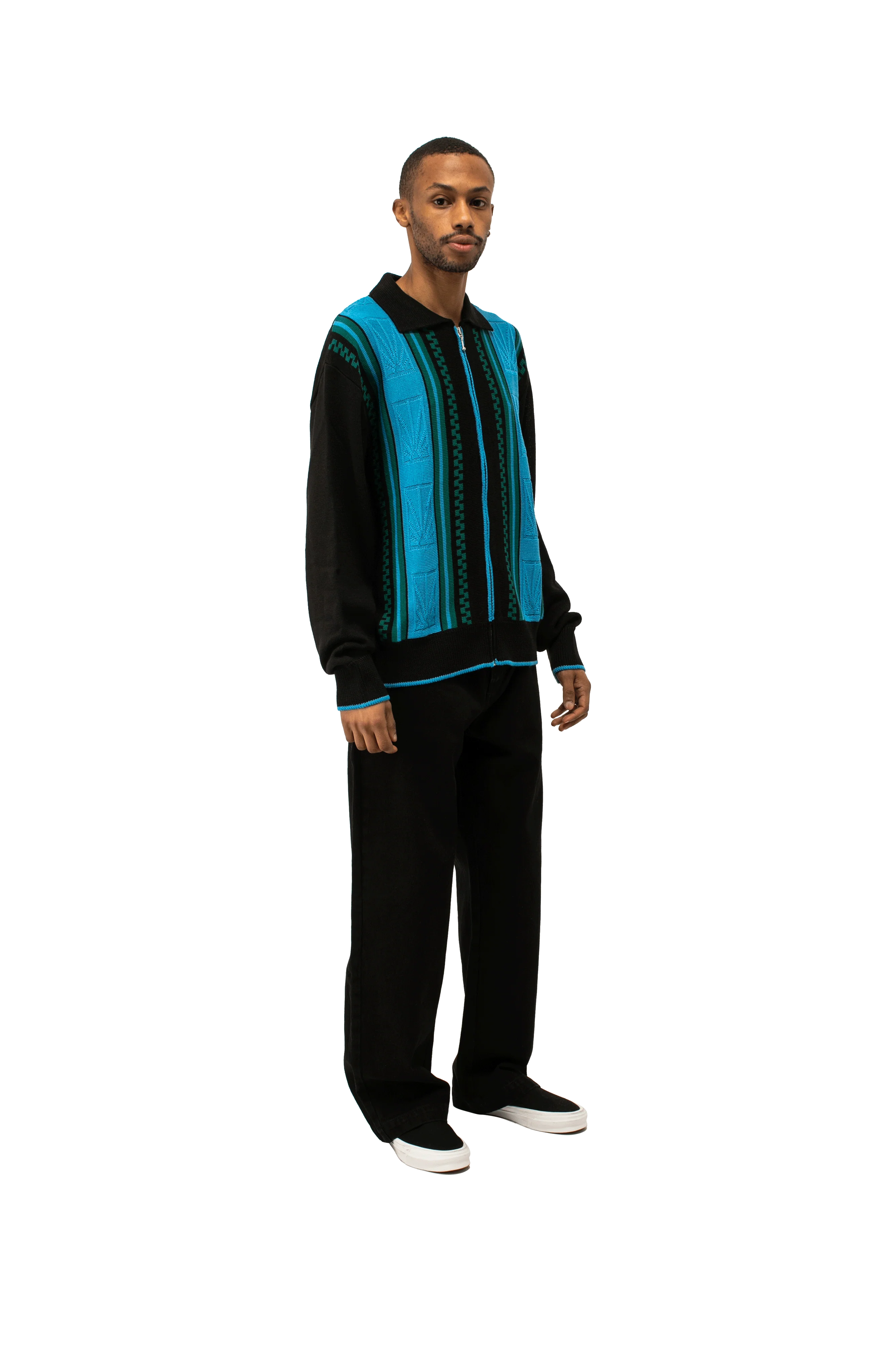 Logo Zip Cardigan Knit - Image 2