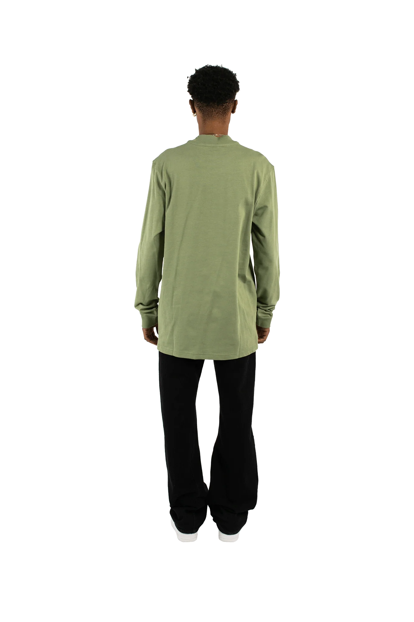 M Nl Ls Mock Neck Shirt - Image 3
