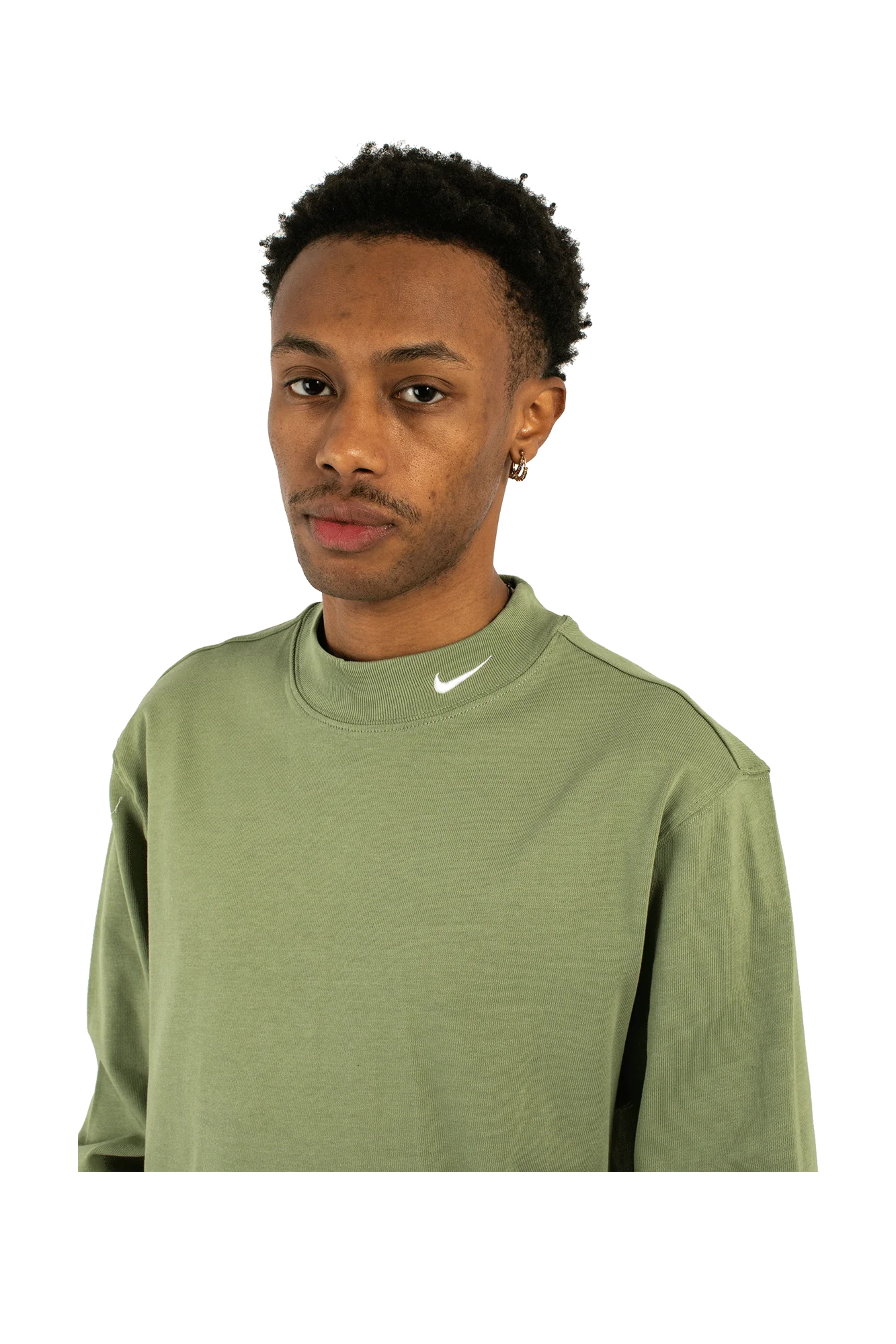 M Nl Ls Mock Neck Shirt - Image 4
