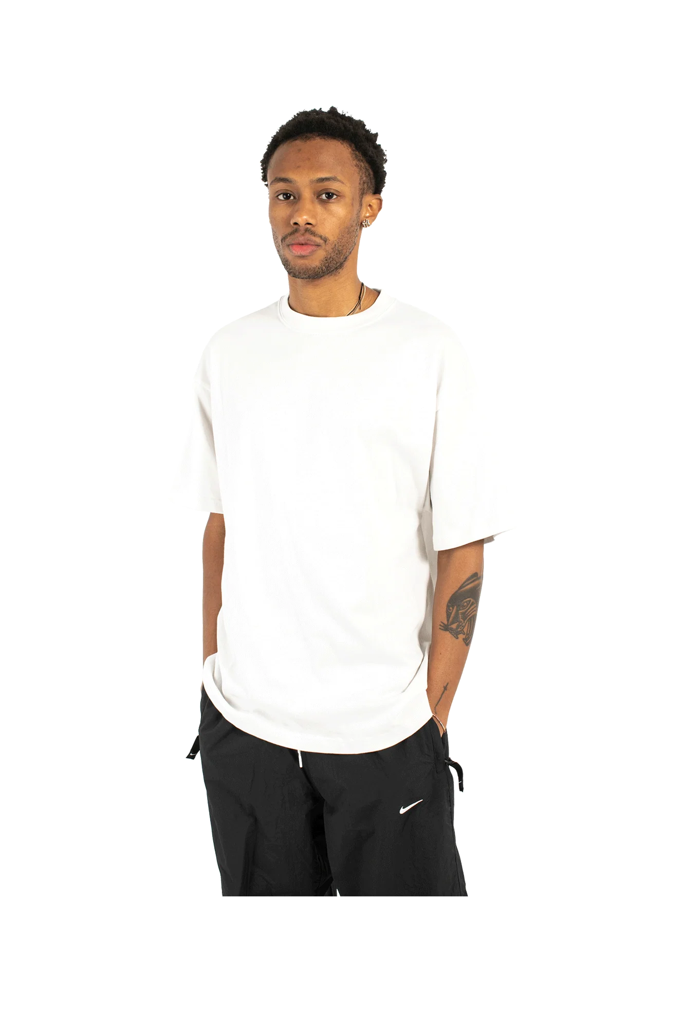 M Solo Swoosh Ss Knit Top - Image 4